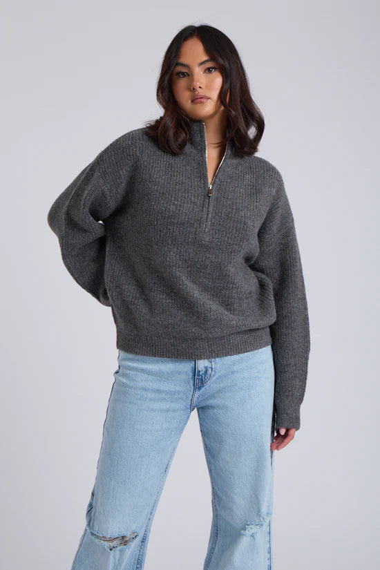 Zaina Half Zip Jumper