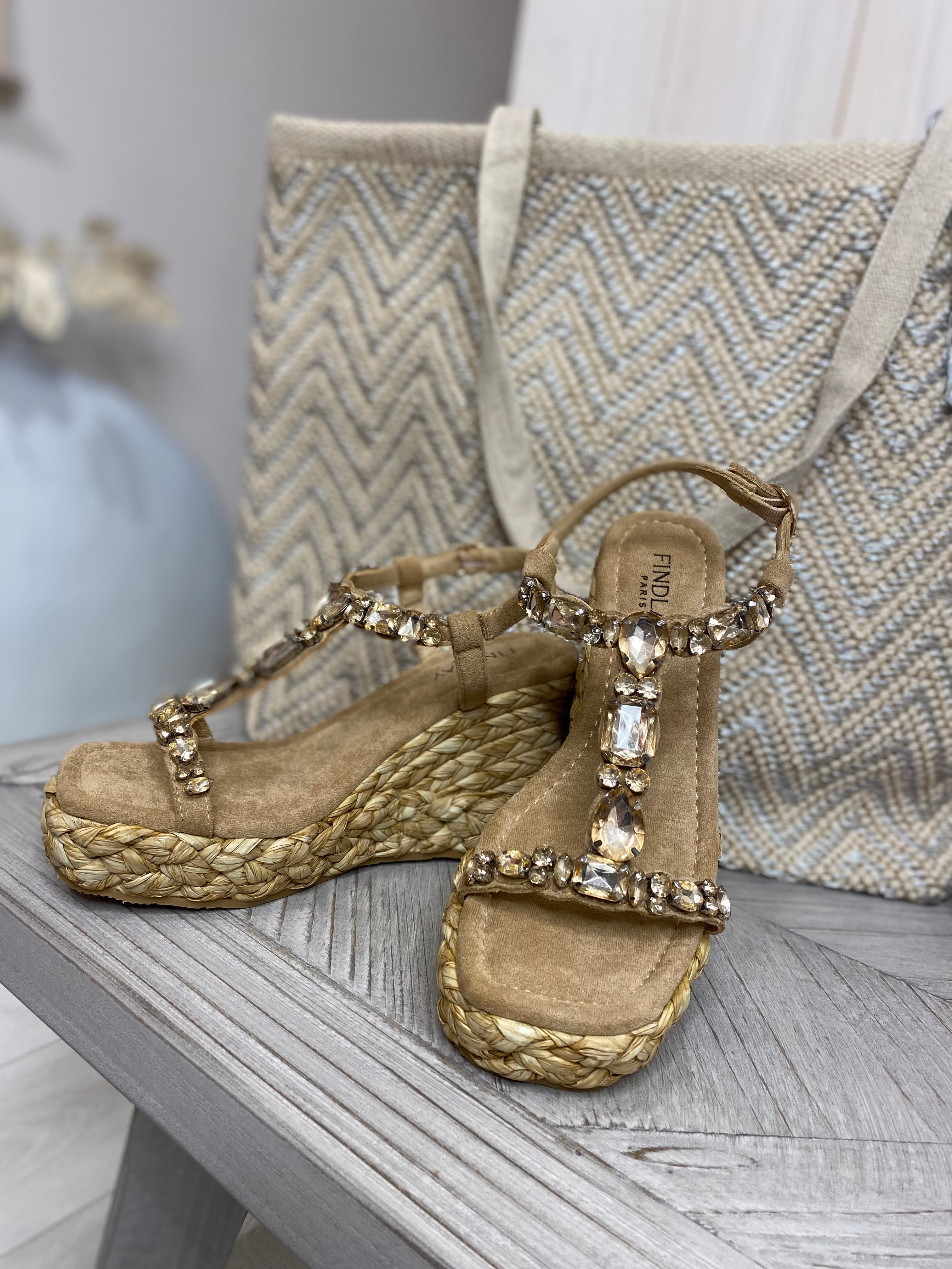 Jewelled Wedges