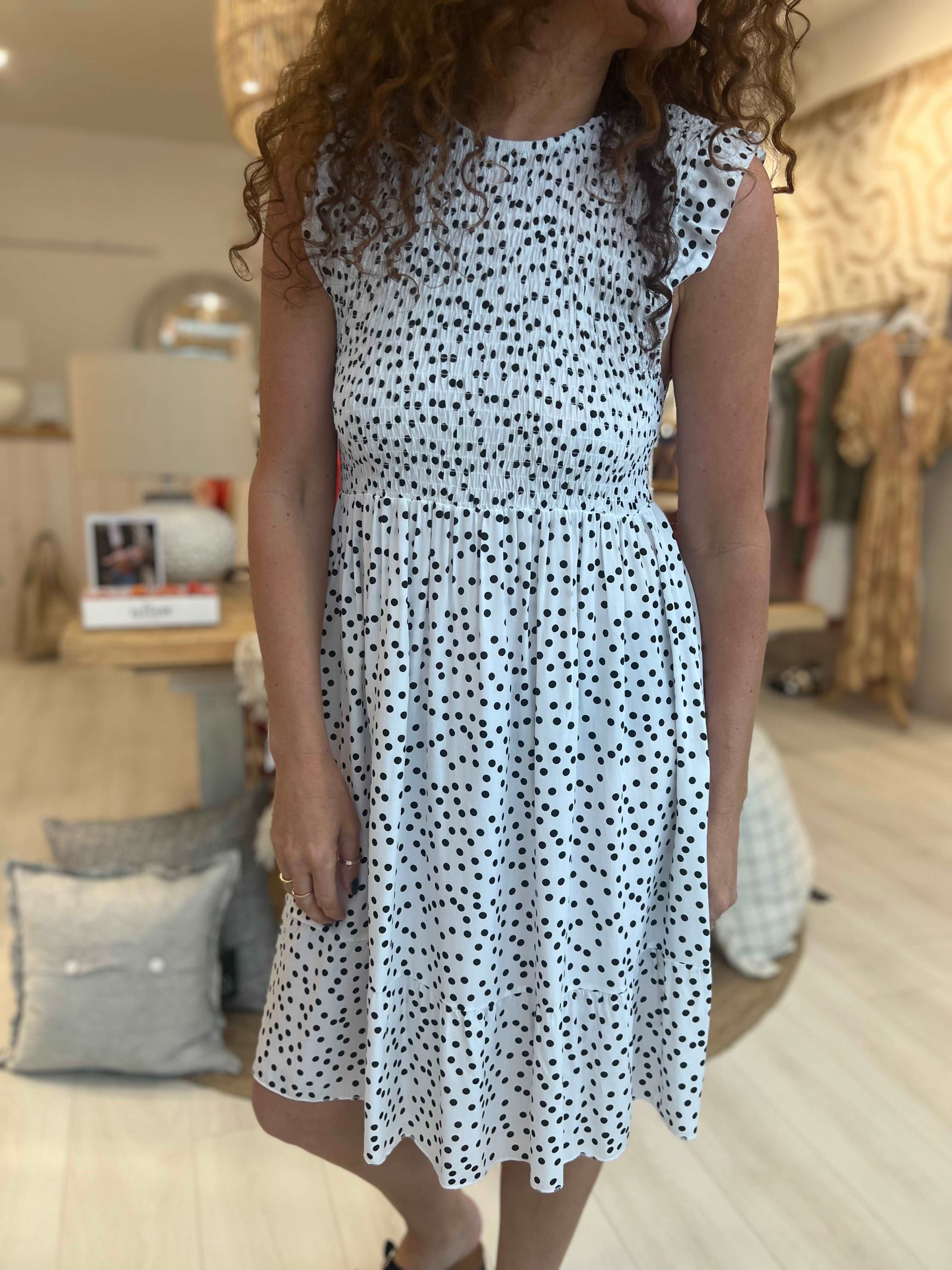 Short Polka dot dress