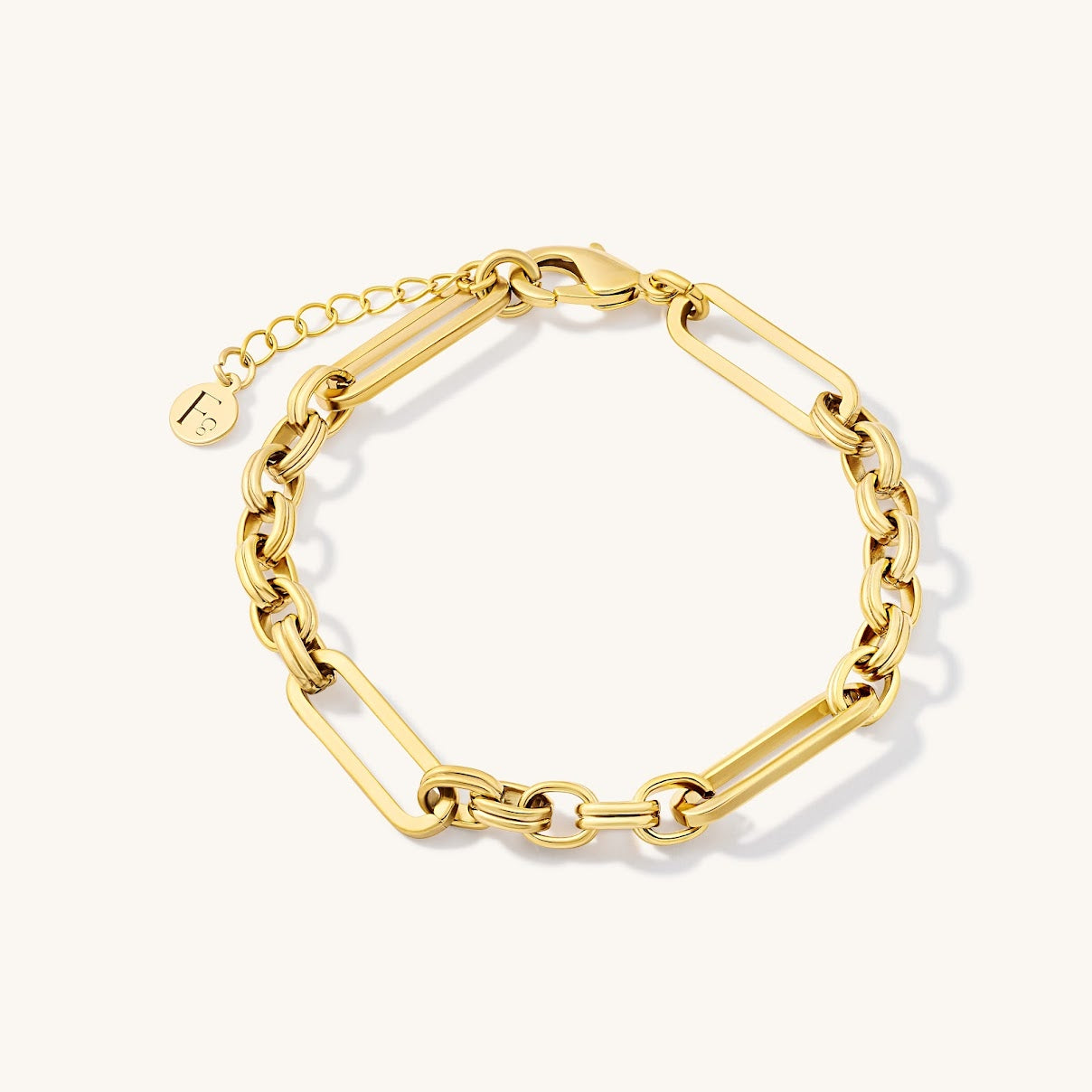 QUINN Figaro Chain Bracelet