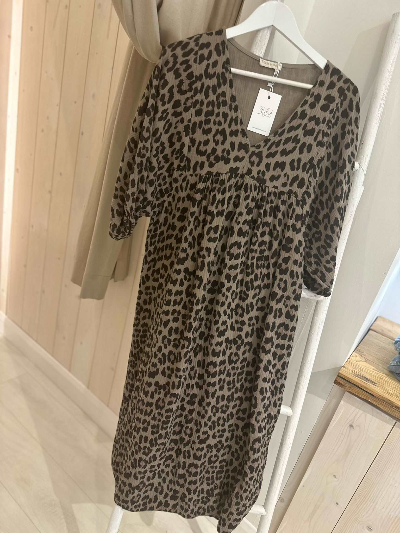 Lauren Leopard Dress