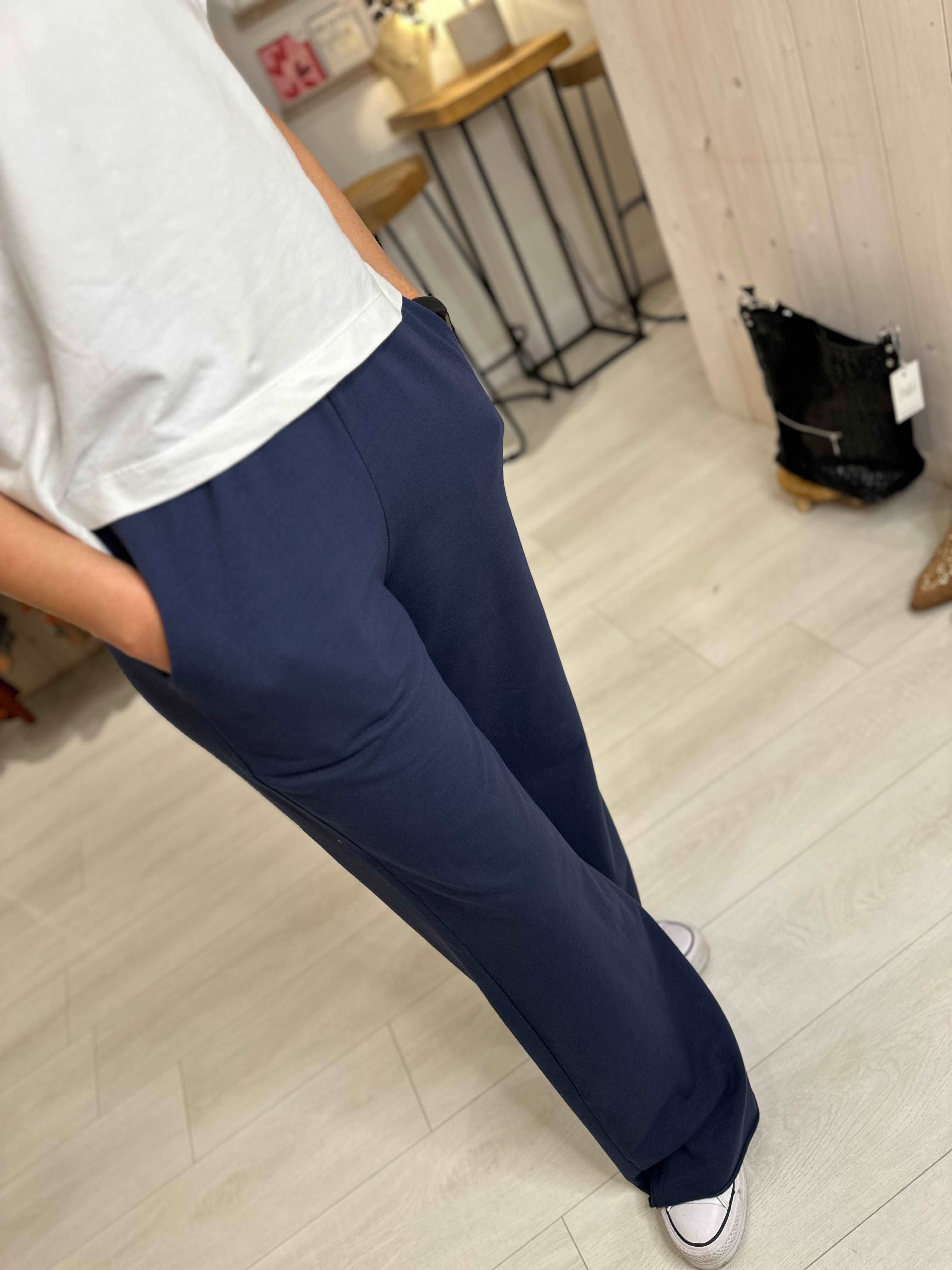 Alia Wide Leg Joggers