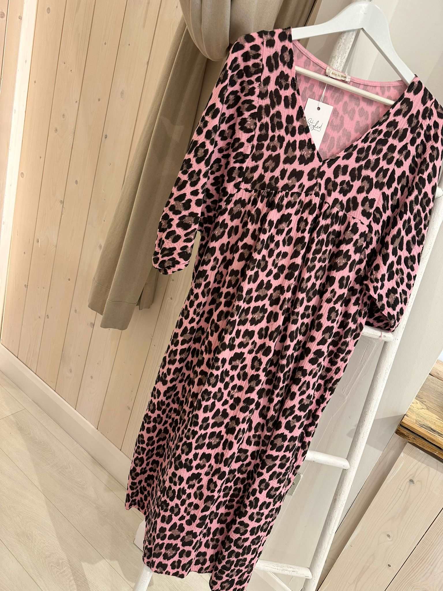 Lauren Leopard Dress