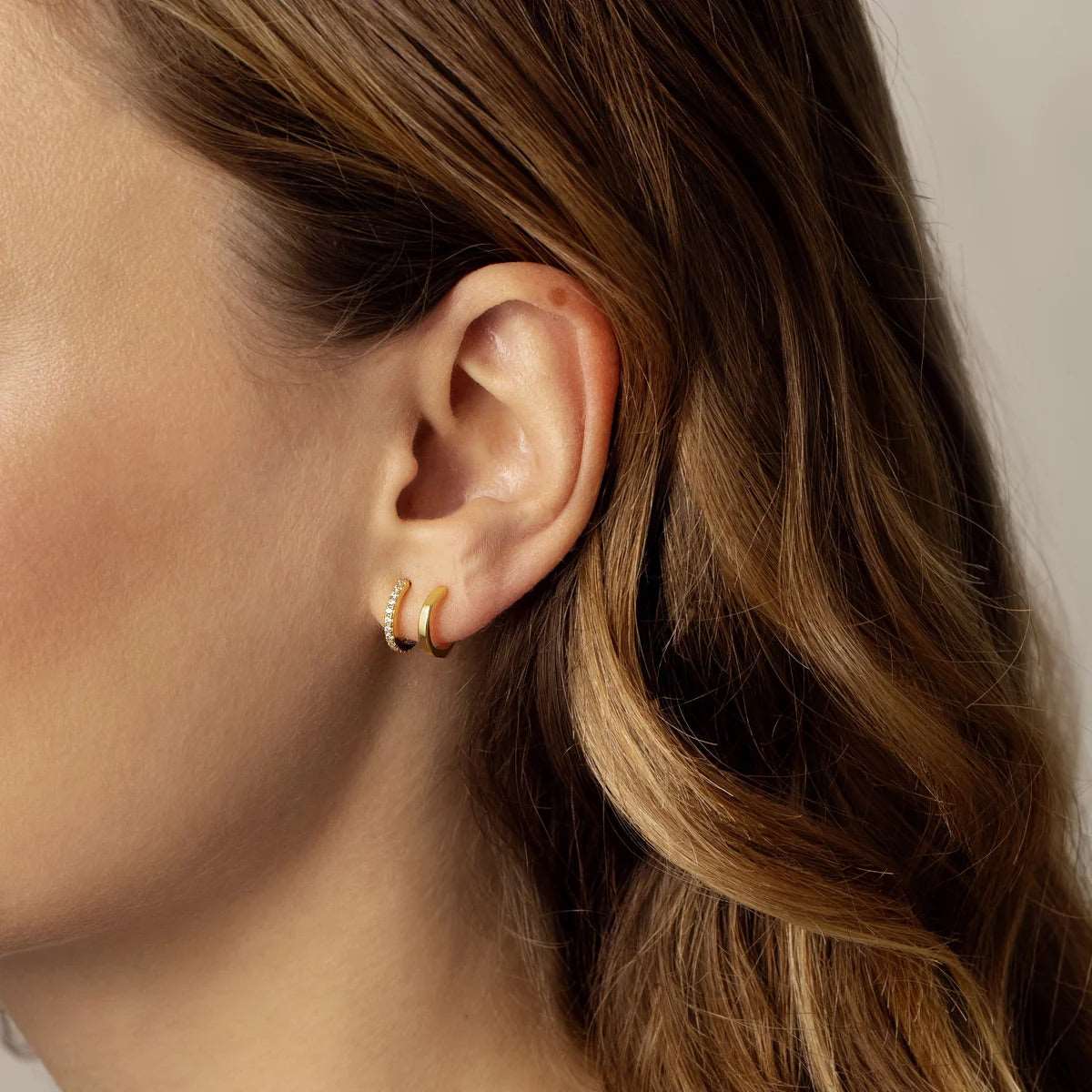 Double Hoop Illusion Earrings