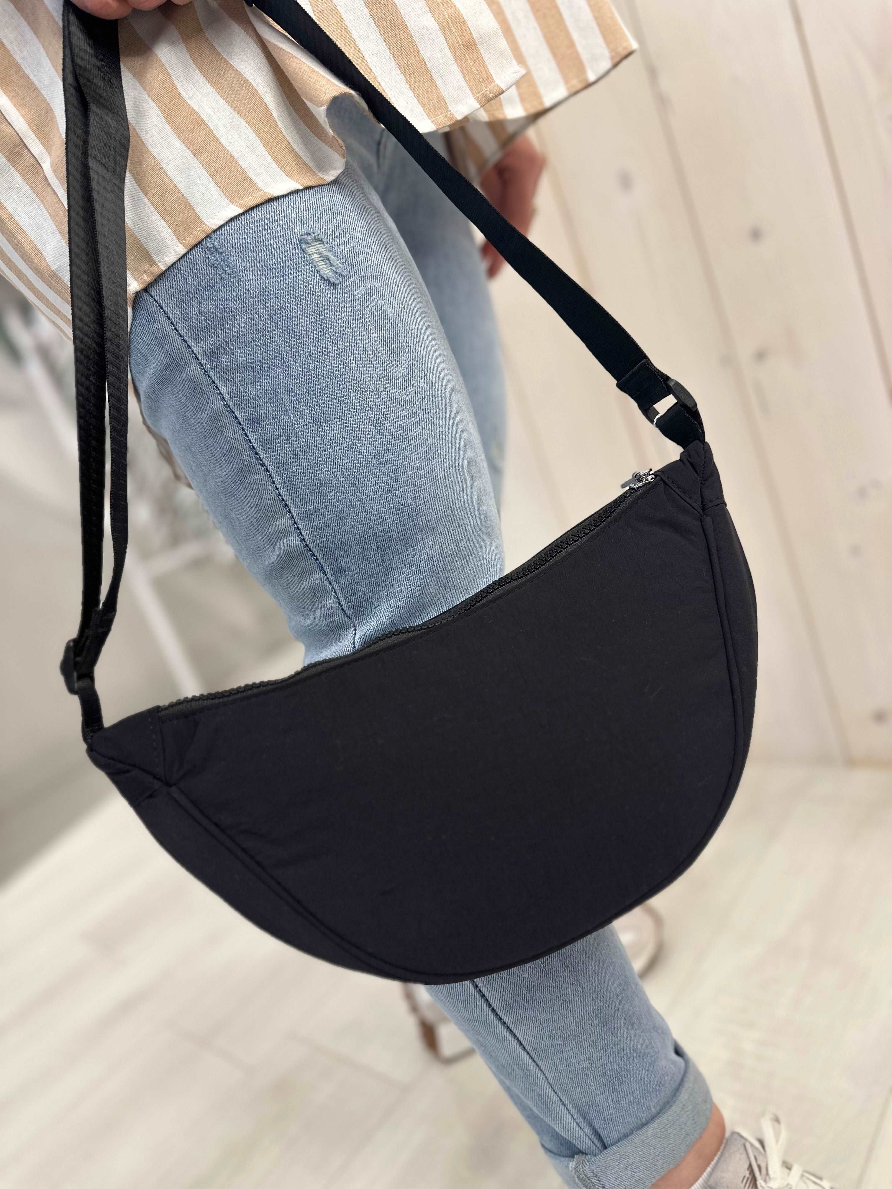 Half Moon Crossbody Bag