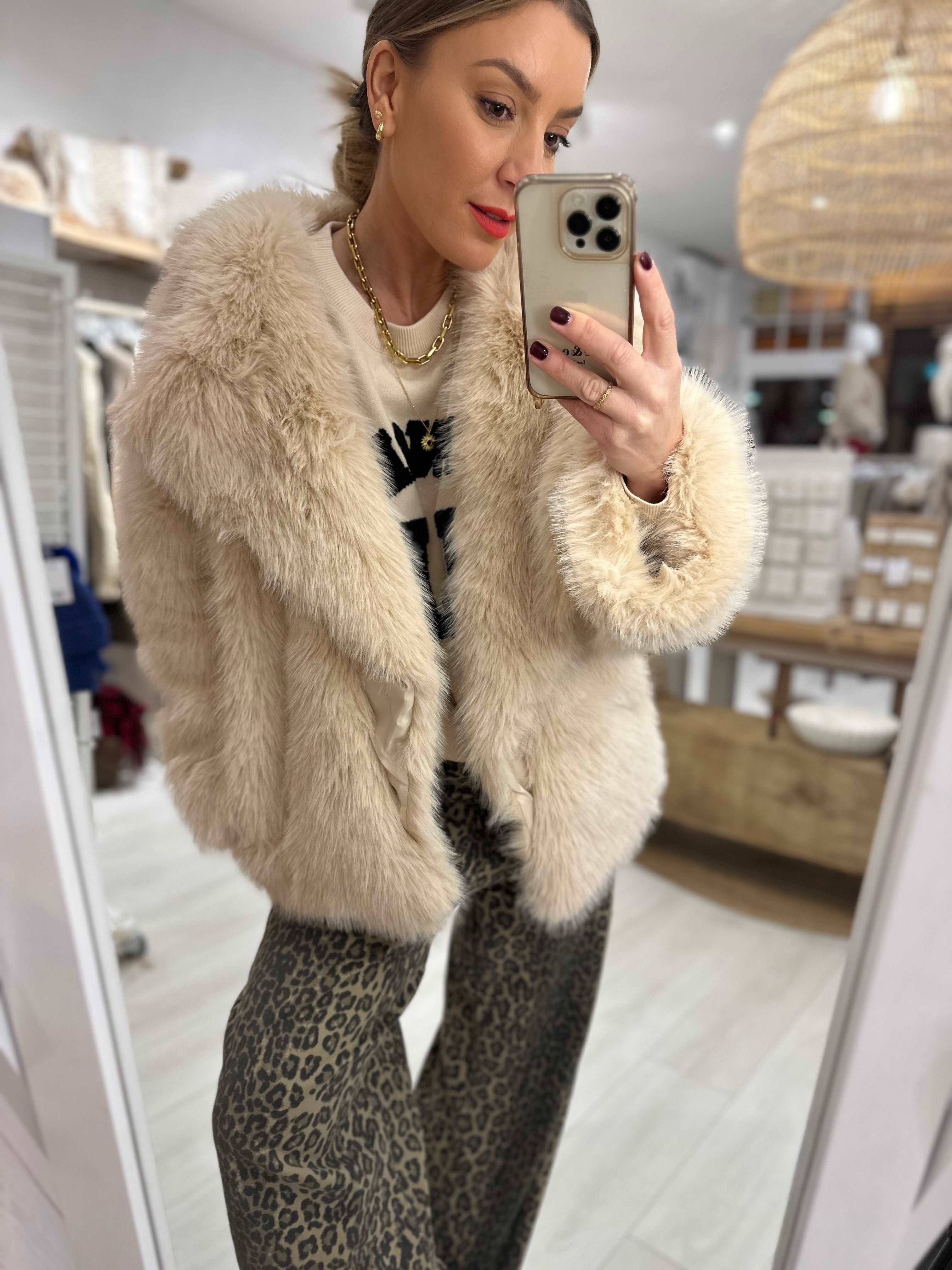 Tammy Faux Fur Coat