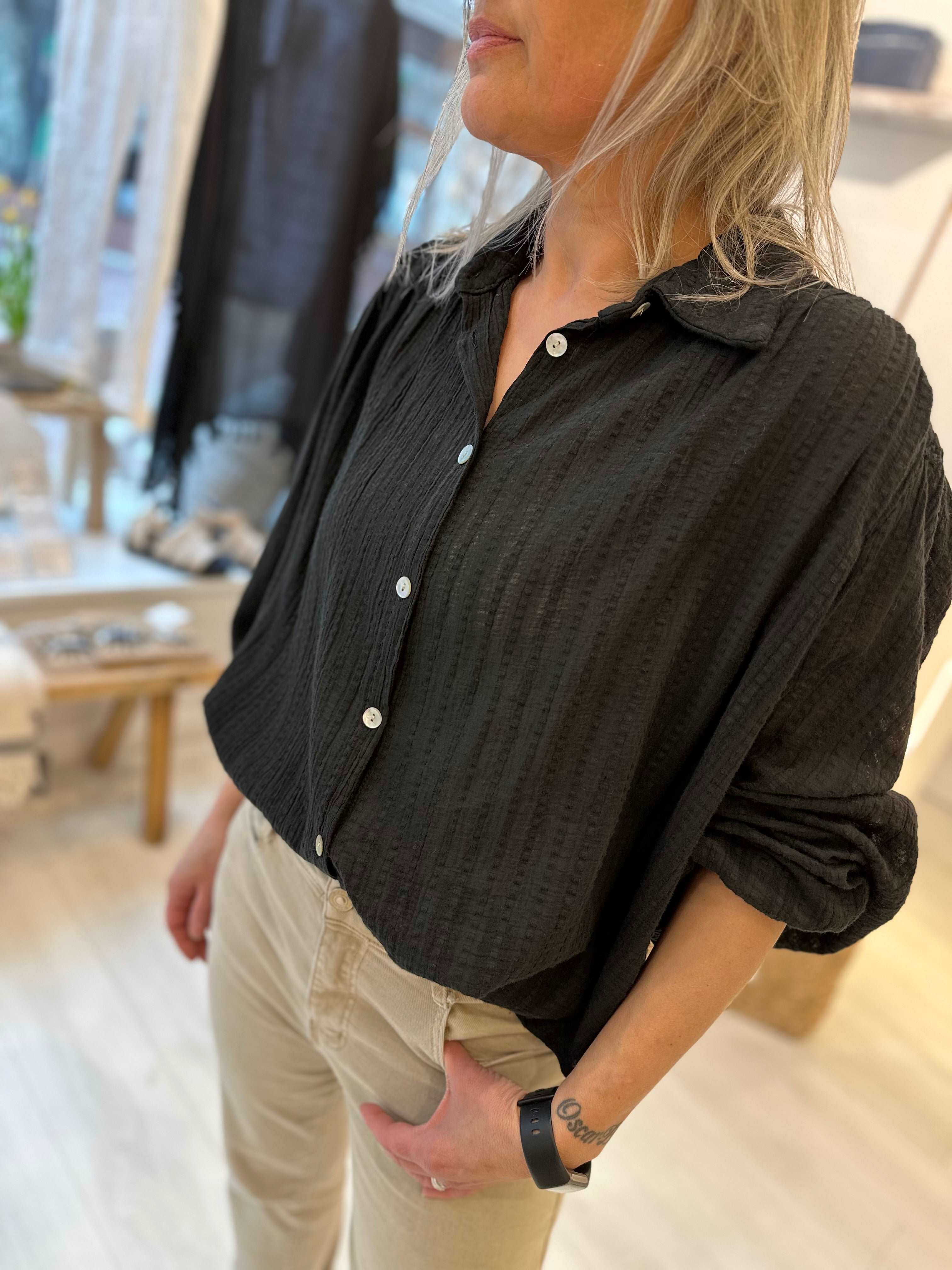 Danna 100% Cotton Stripe Shirt