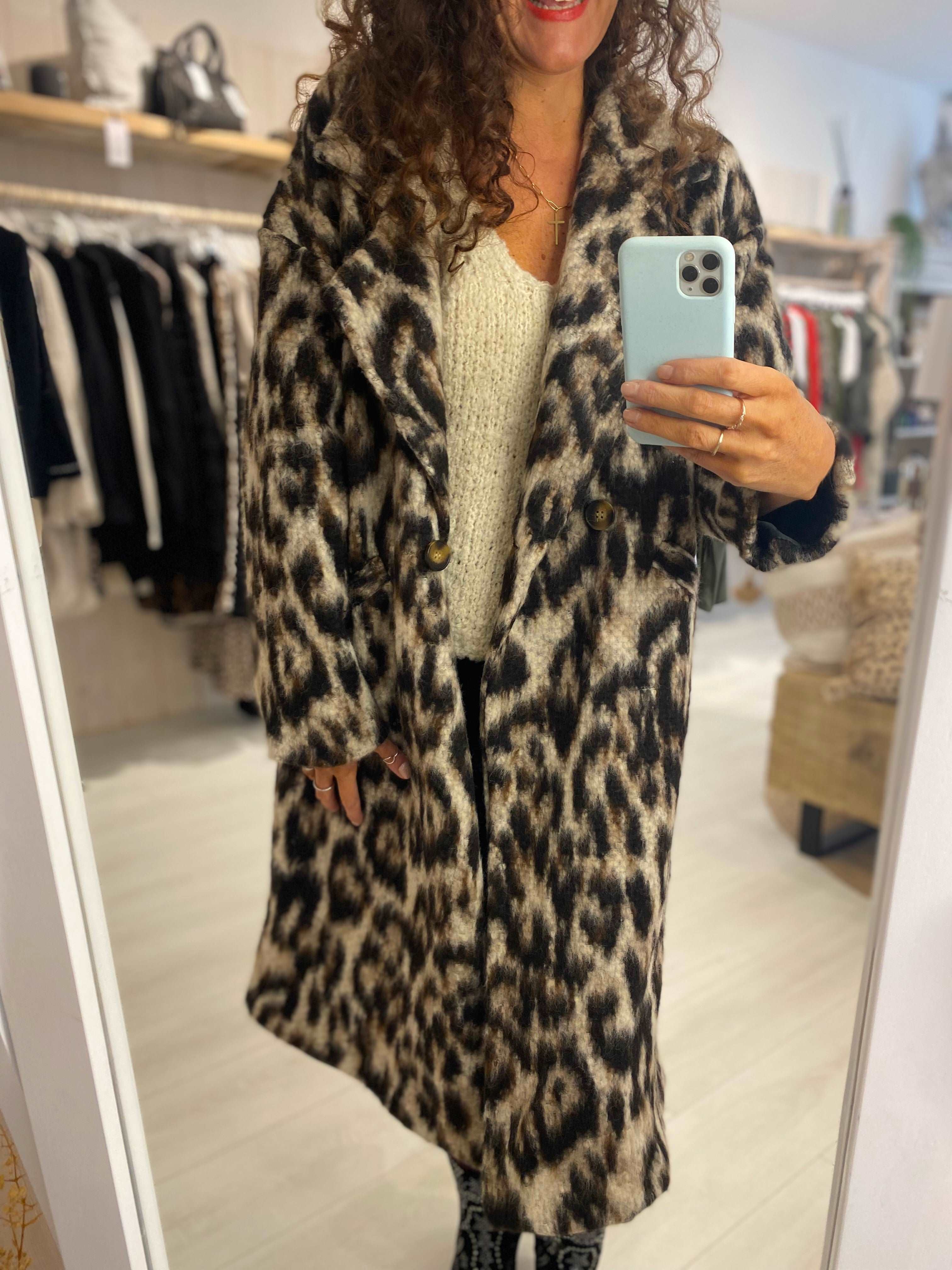 Mara Leopard Coat