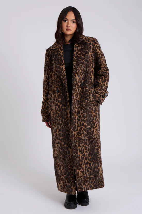 The Styled Leopard Coat