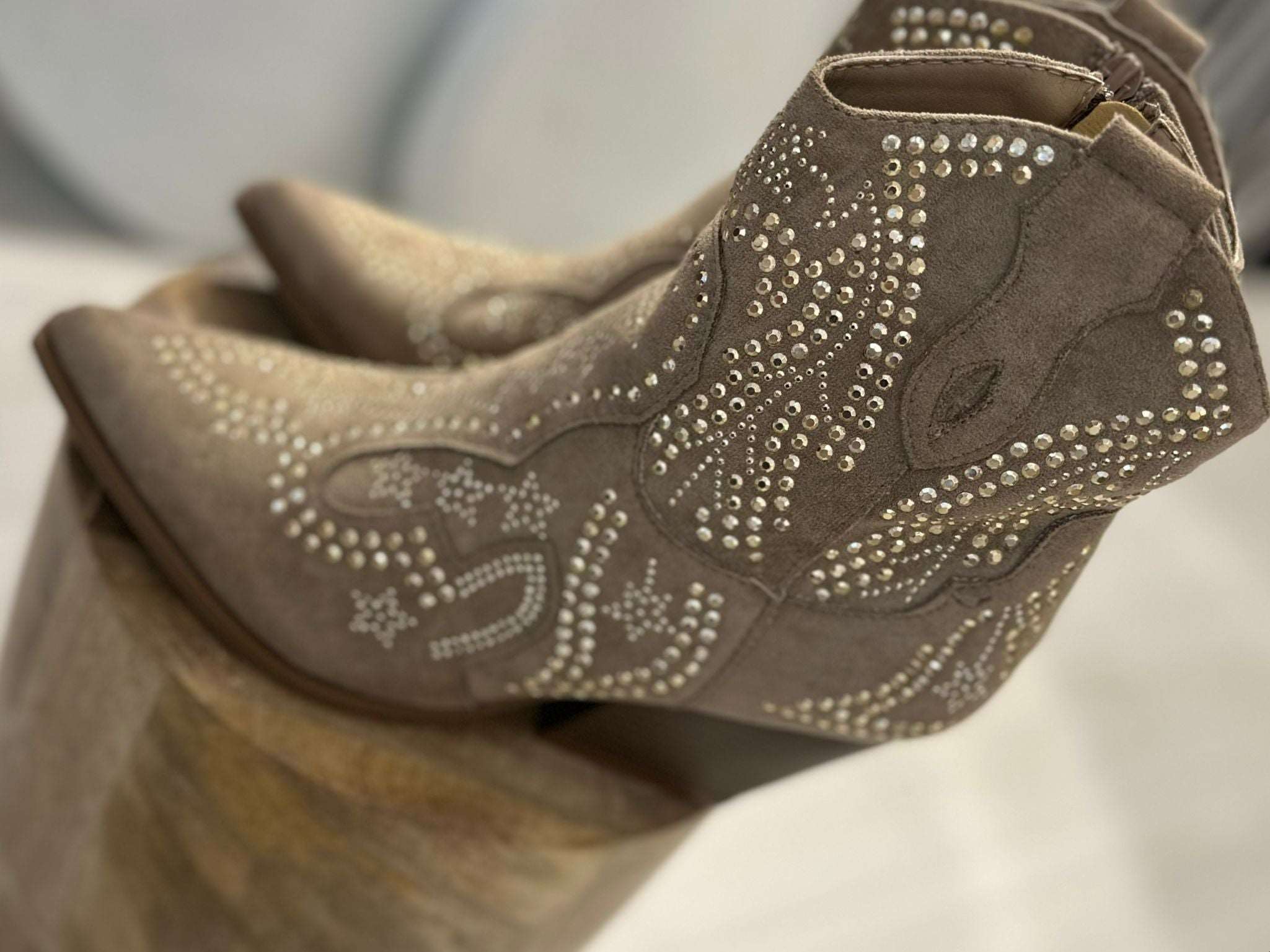 Studded Cowboy Boots