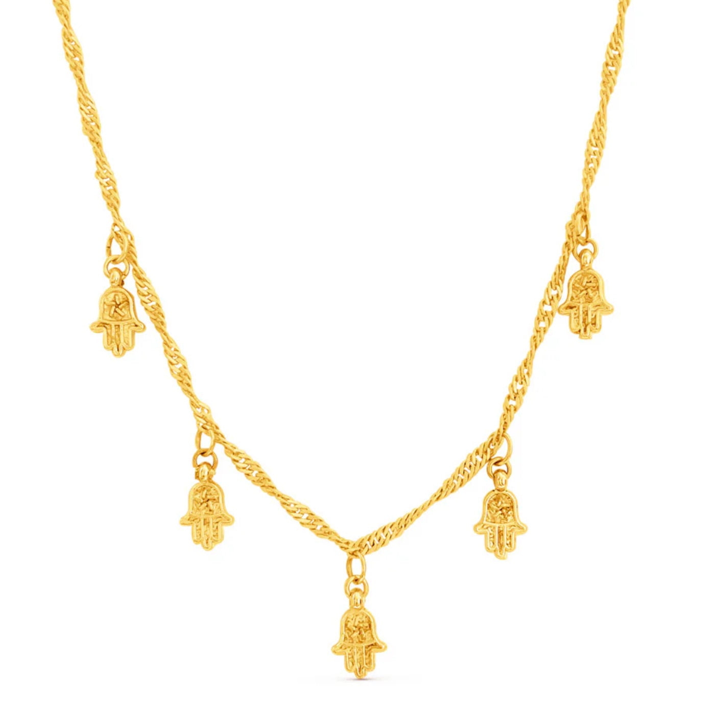 INDA Hamsa Charm necklace