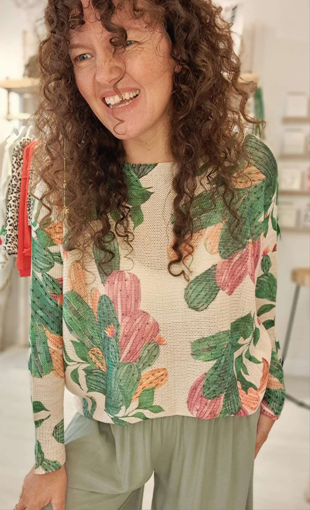 Florence Cactus Knit