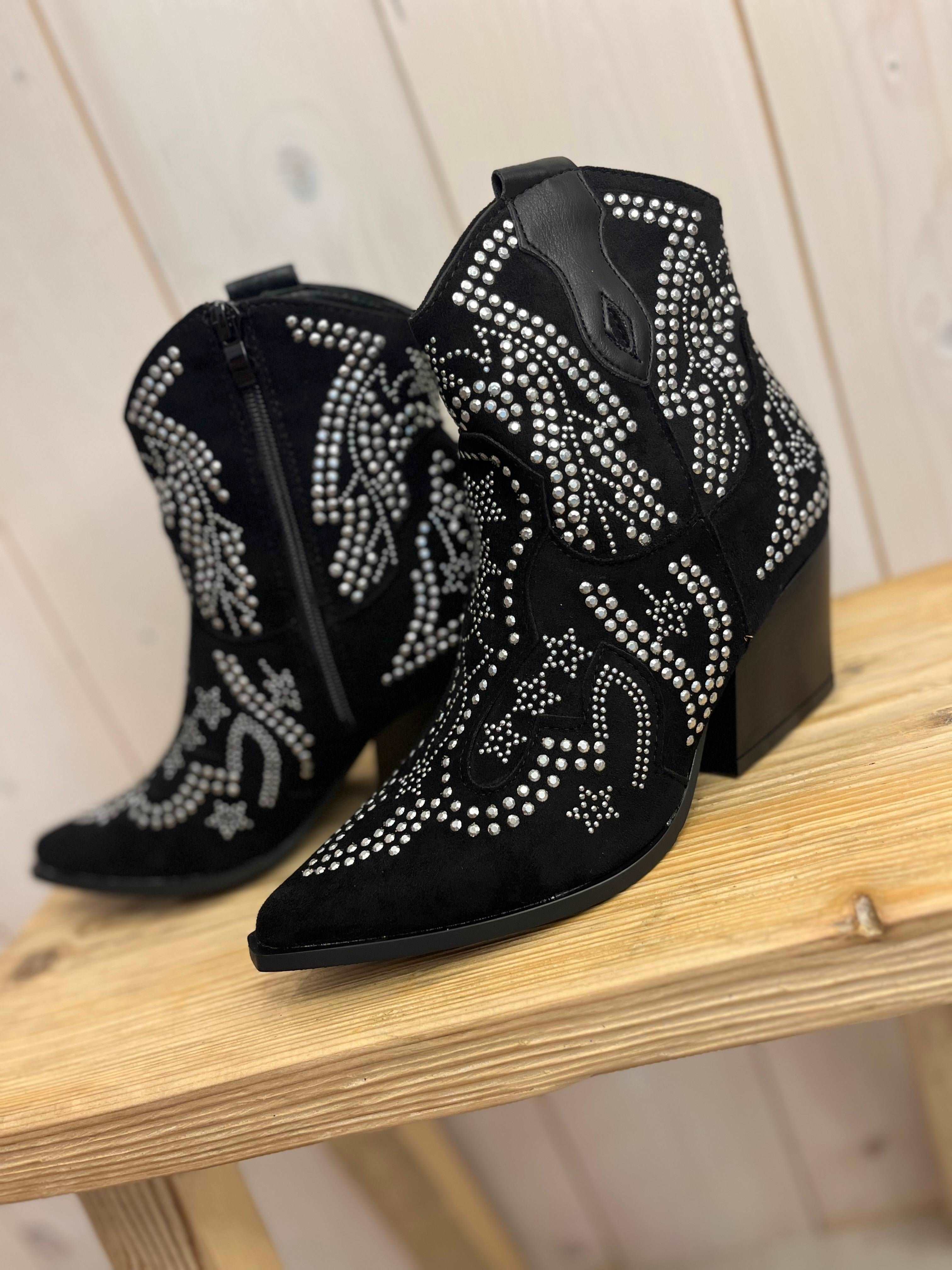 Studded Cowboy Boots