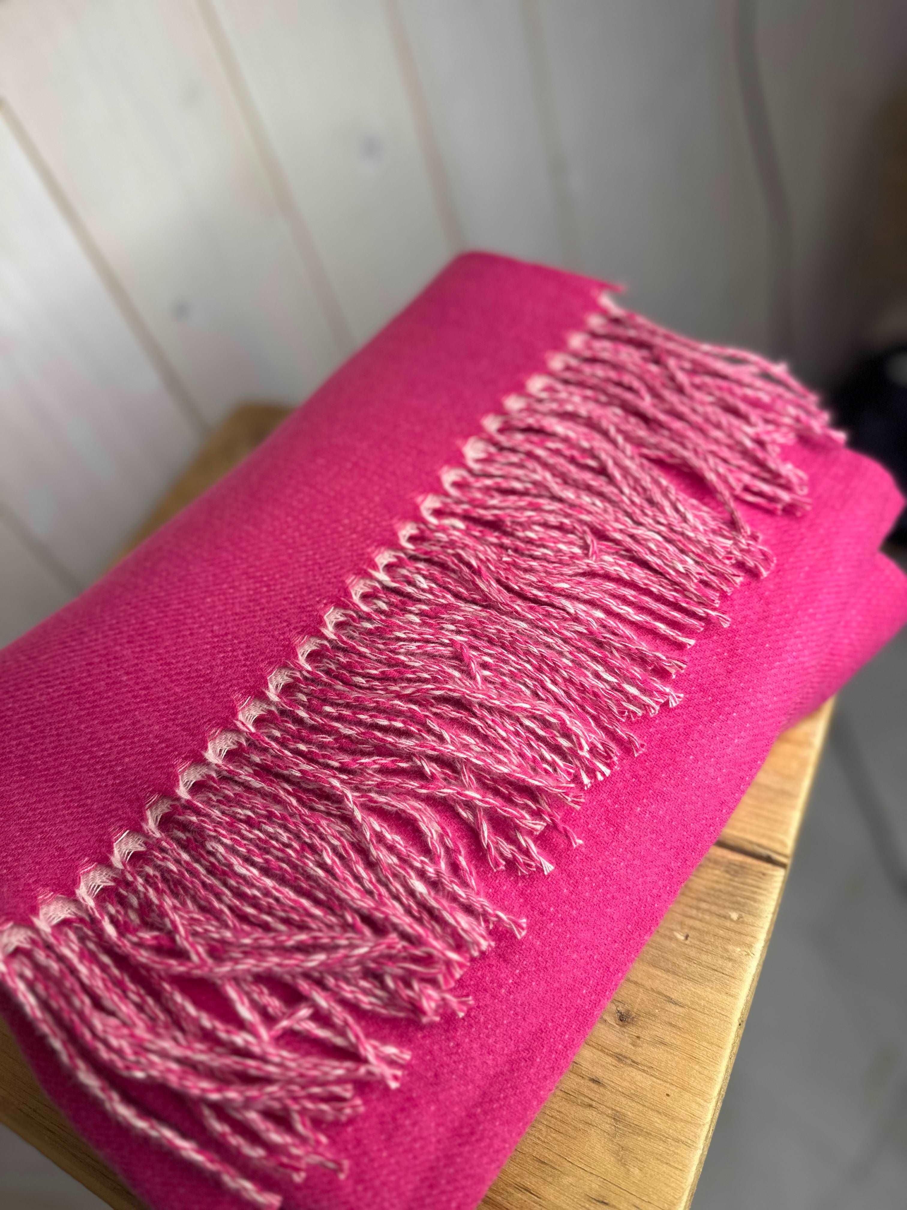 Reversible Cashmere Blend Scarf