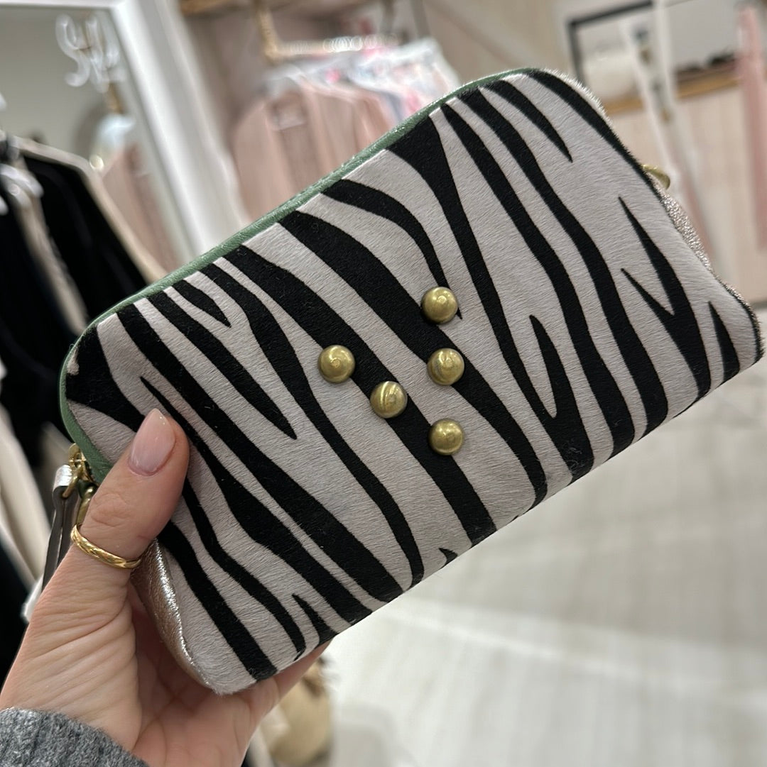 Virginie Darling - Mini Crossbody Zebra