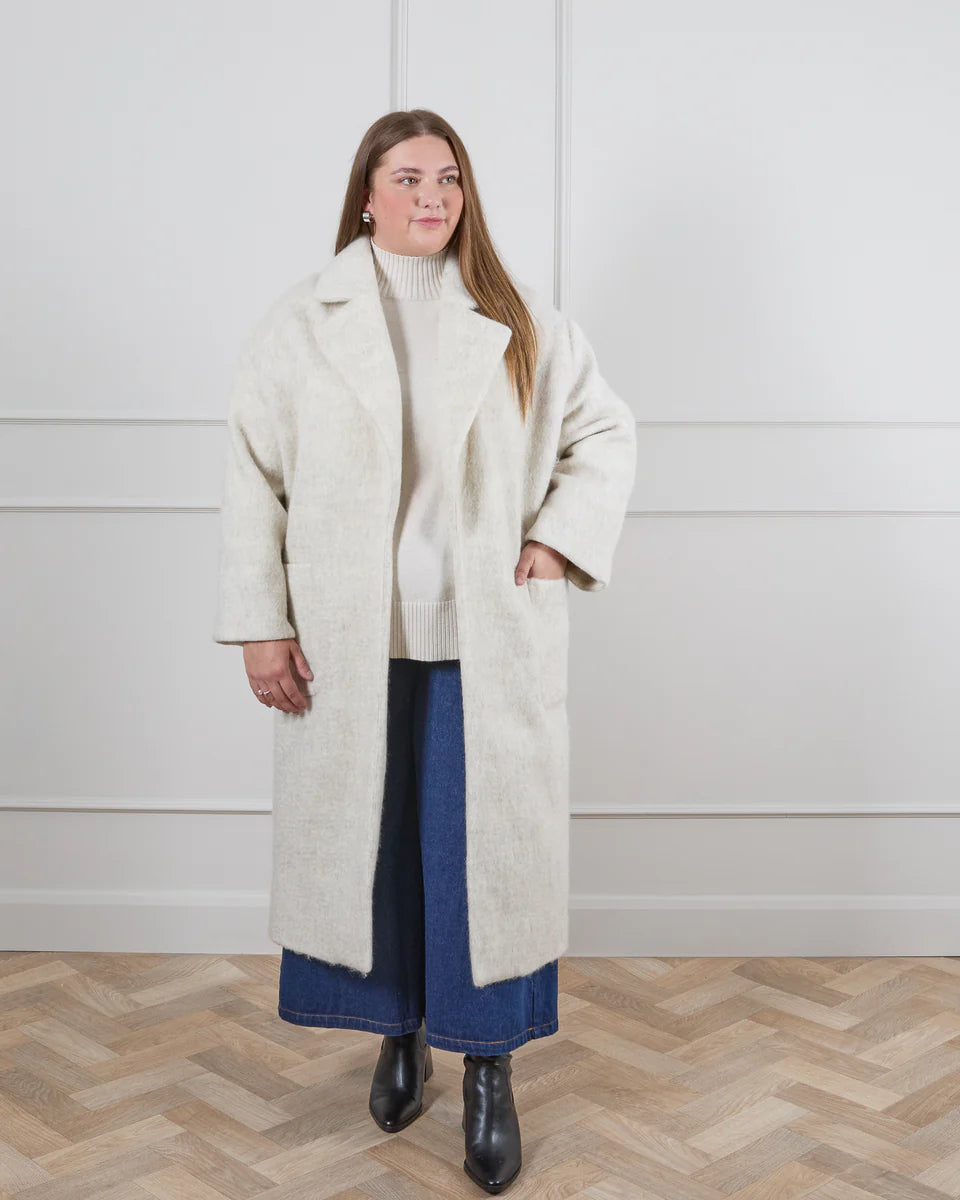 CHALK SIENNA COAT