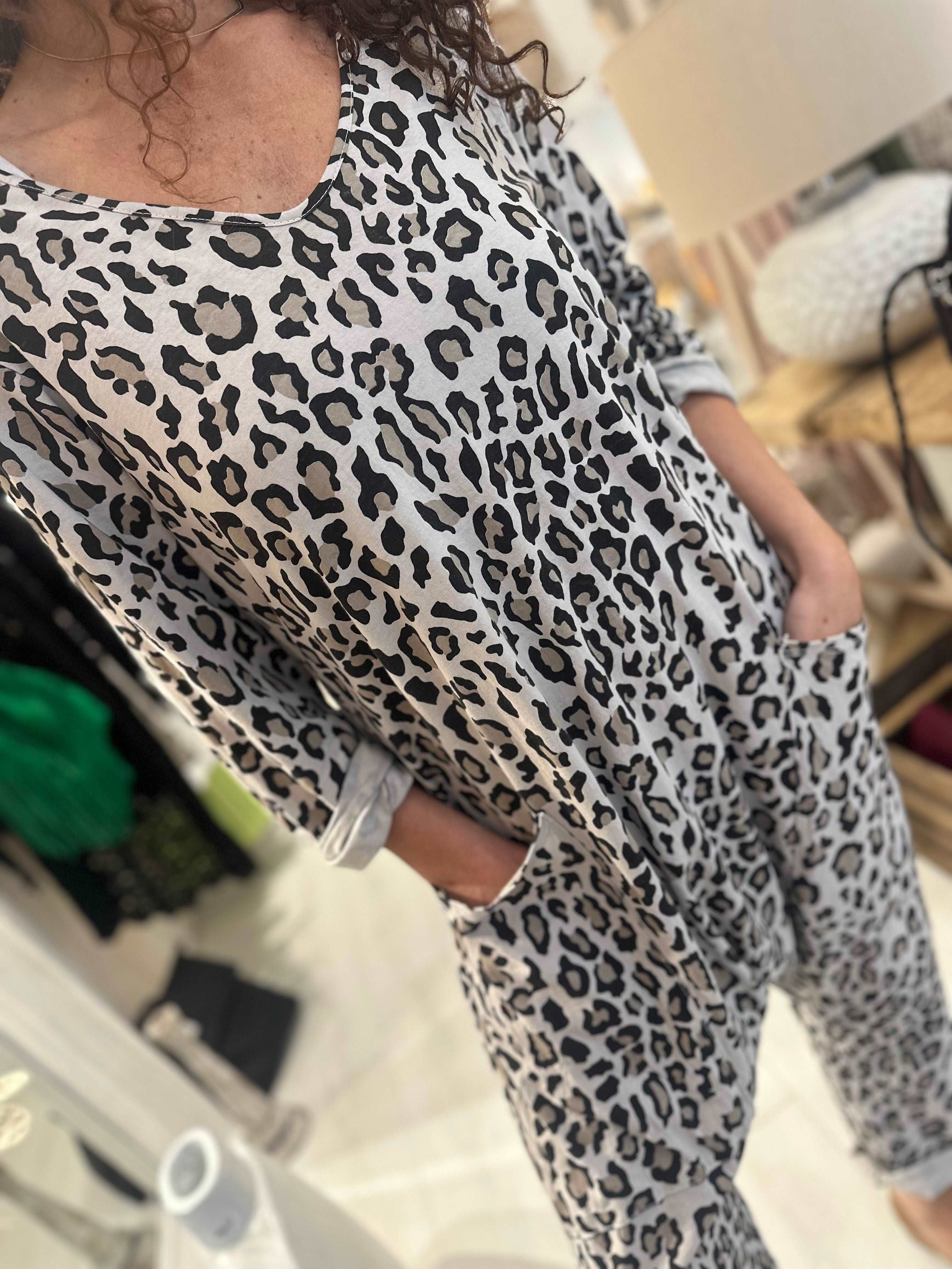 Greta Leopard Jumpsuit