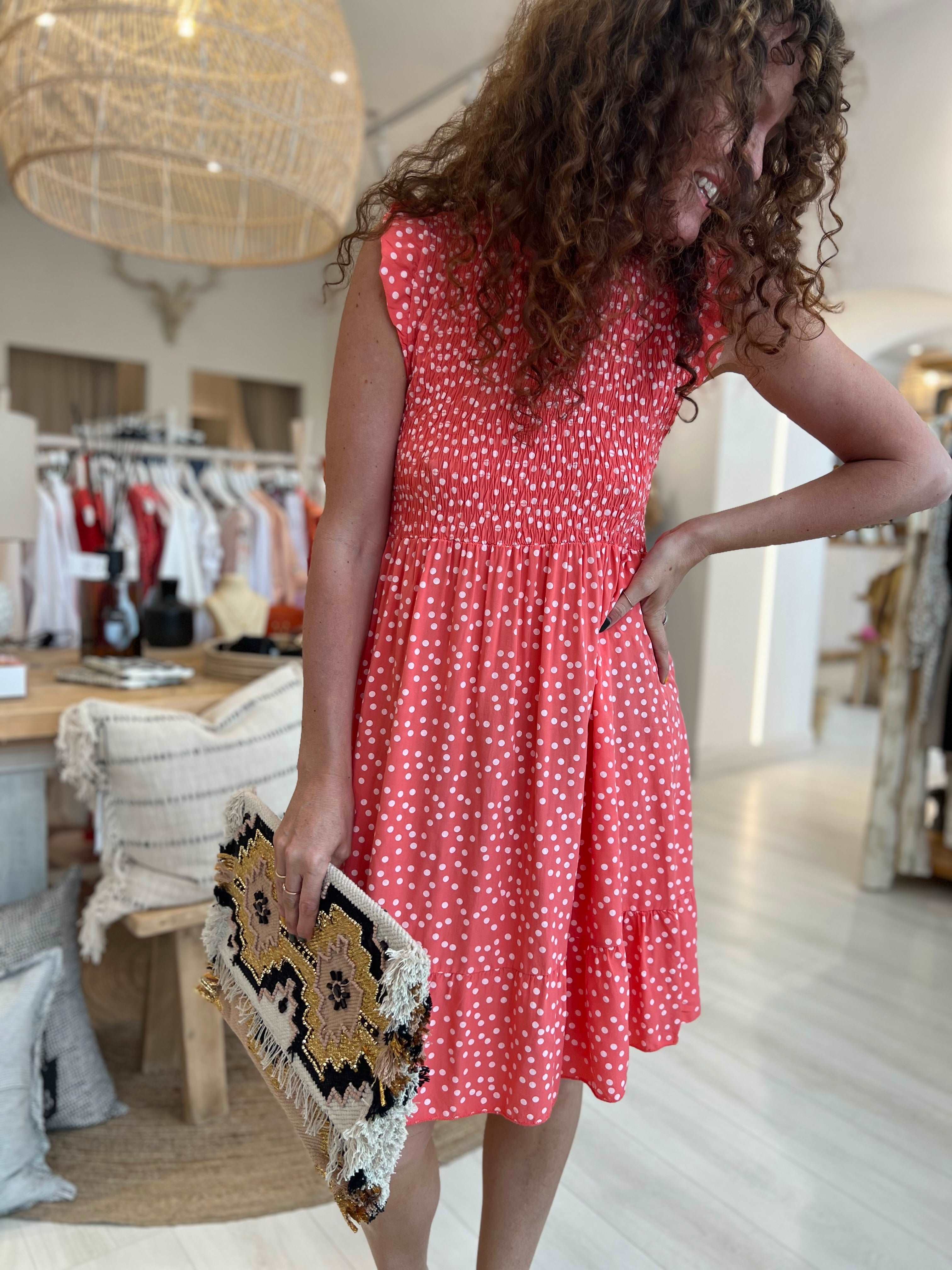 Short Polka dot dress