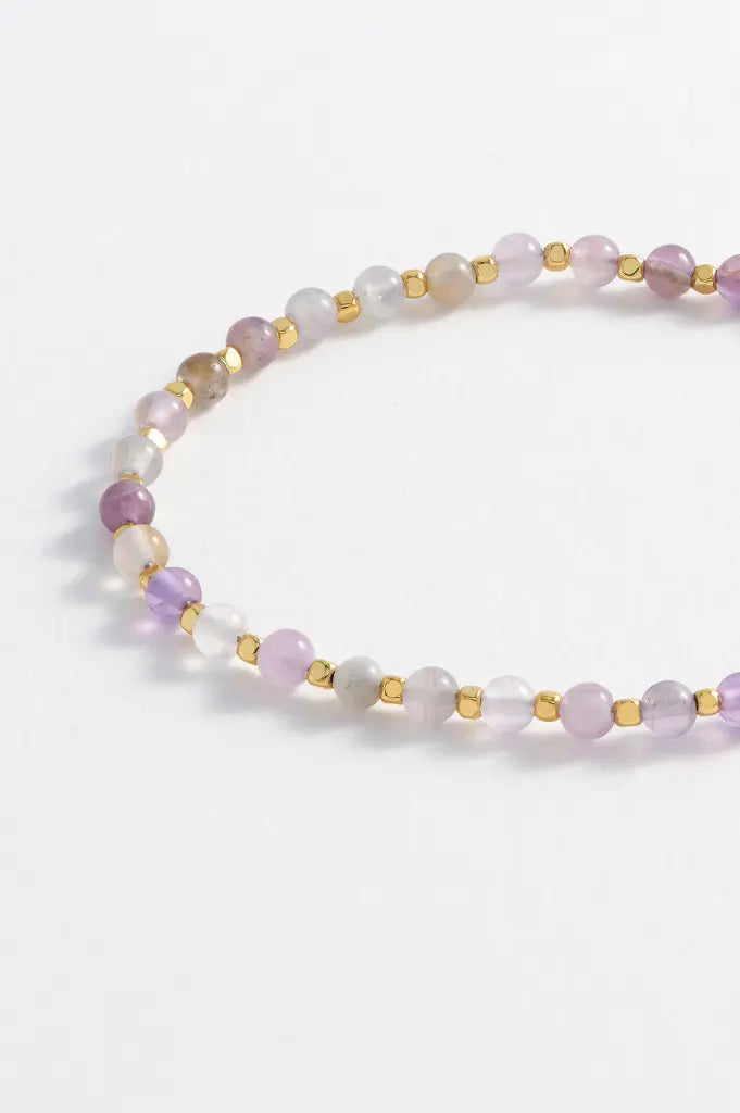 Gemstone Amelia Bracelet - Amethyst