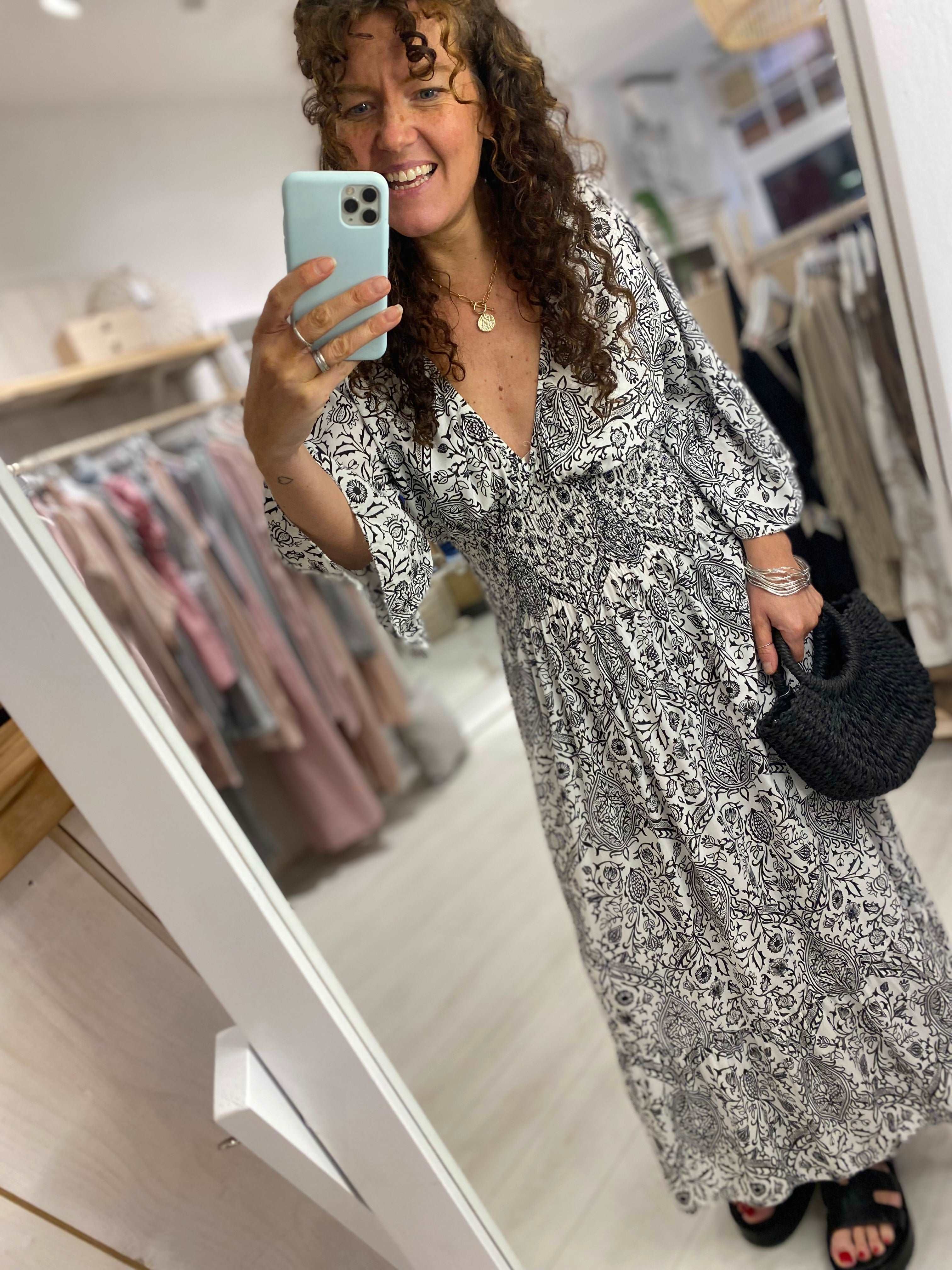 Mena Paisley Dress