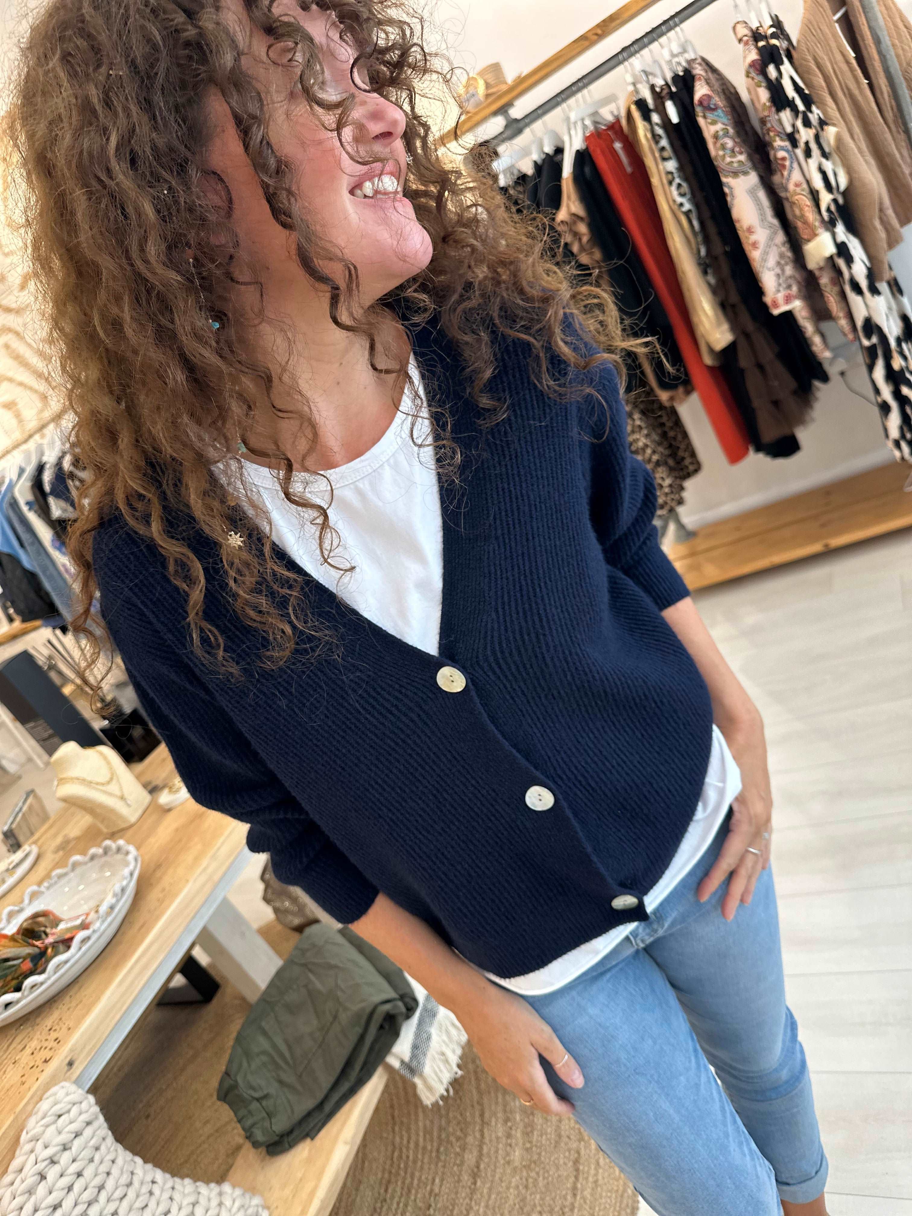 Luxe Ribbed Cardigan