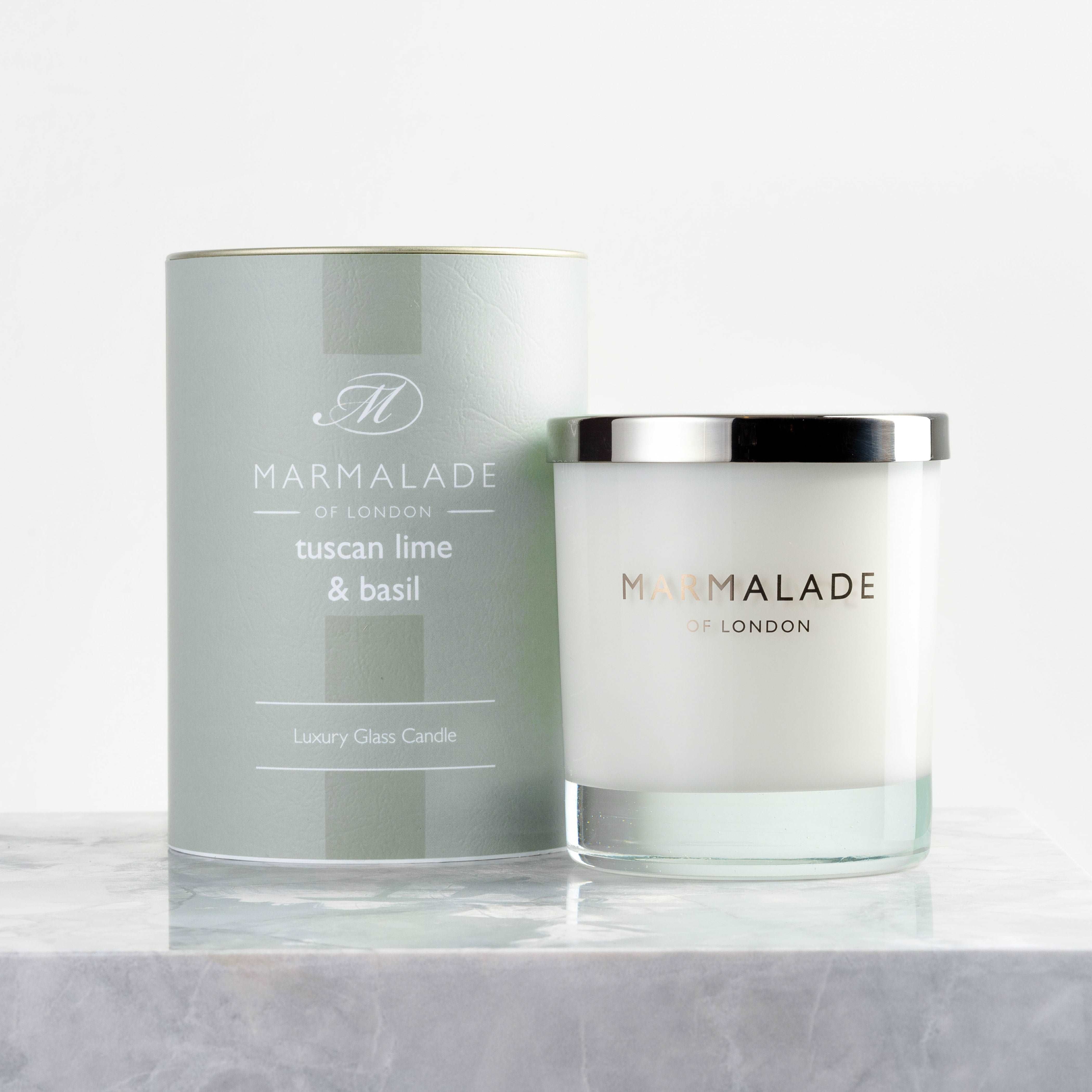 Marmalade Luxury Glass Candle