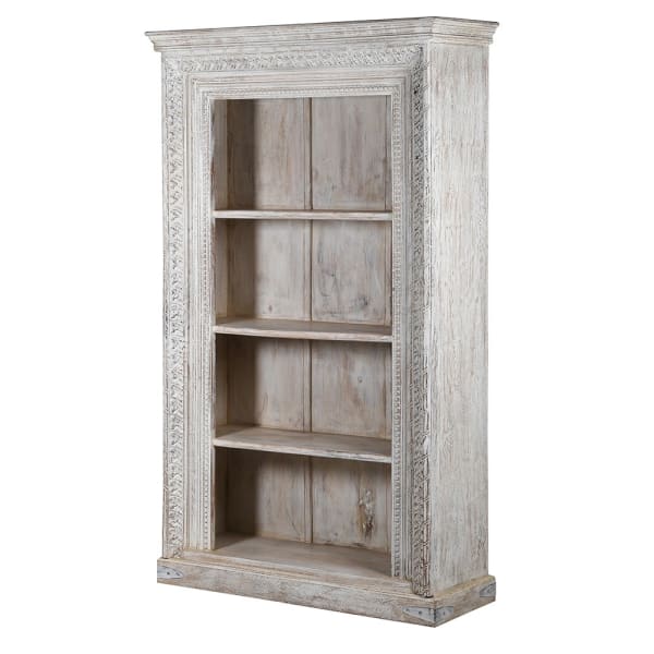 Jawai Salt Carved Bookshelf