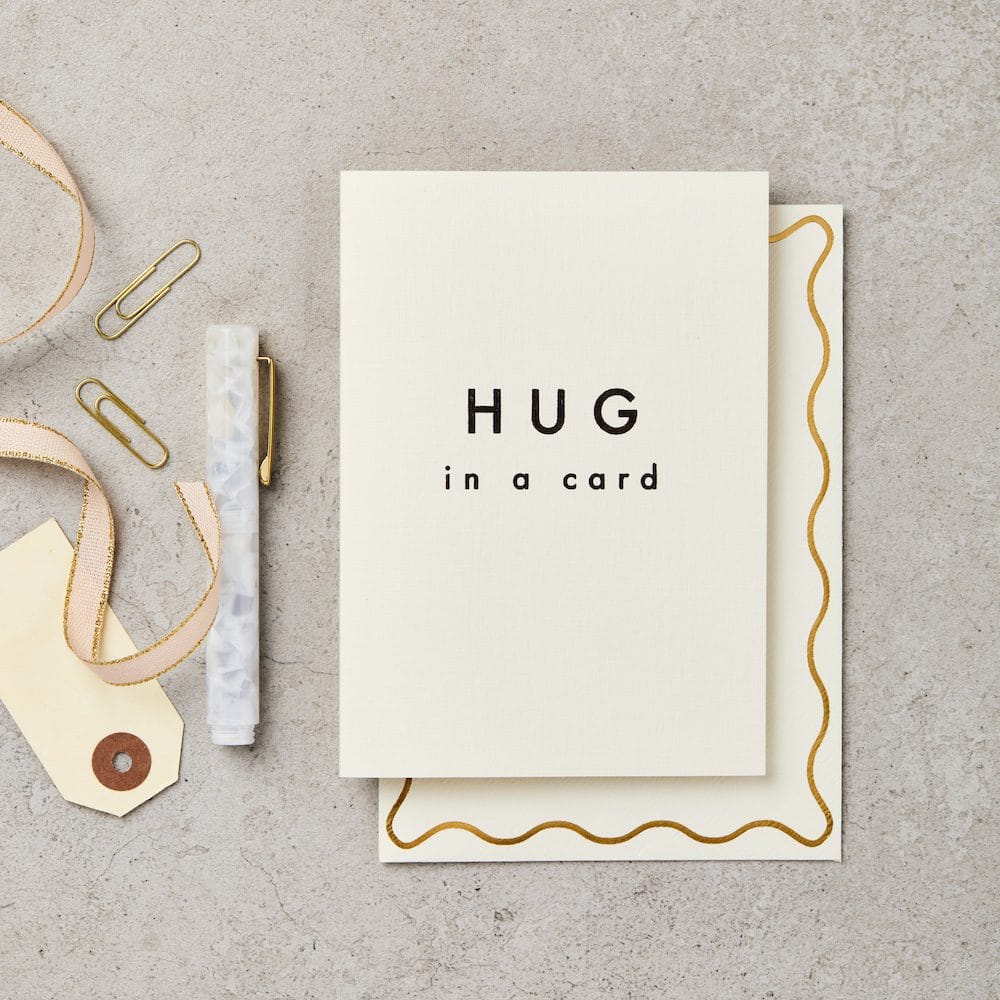 HUG IN A CARD