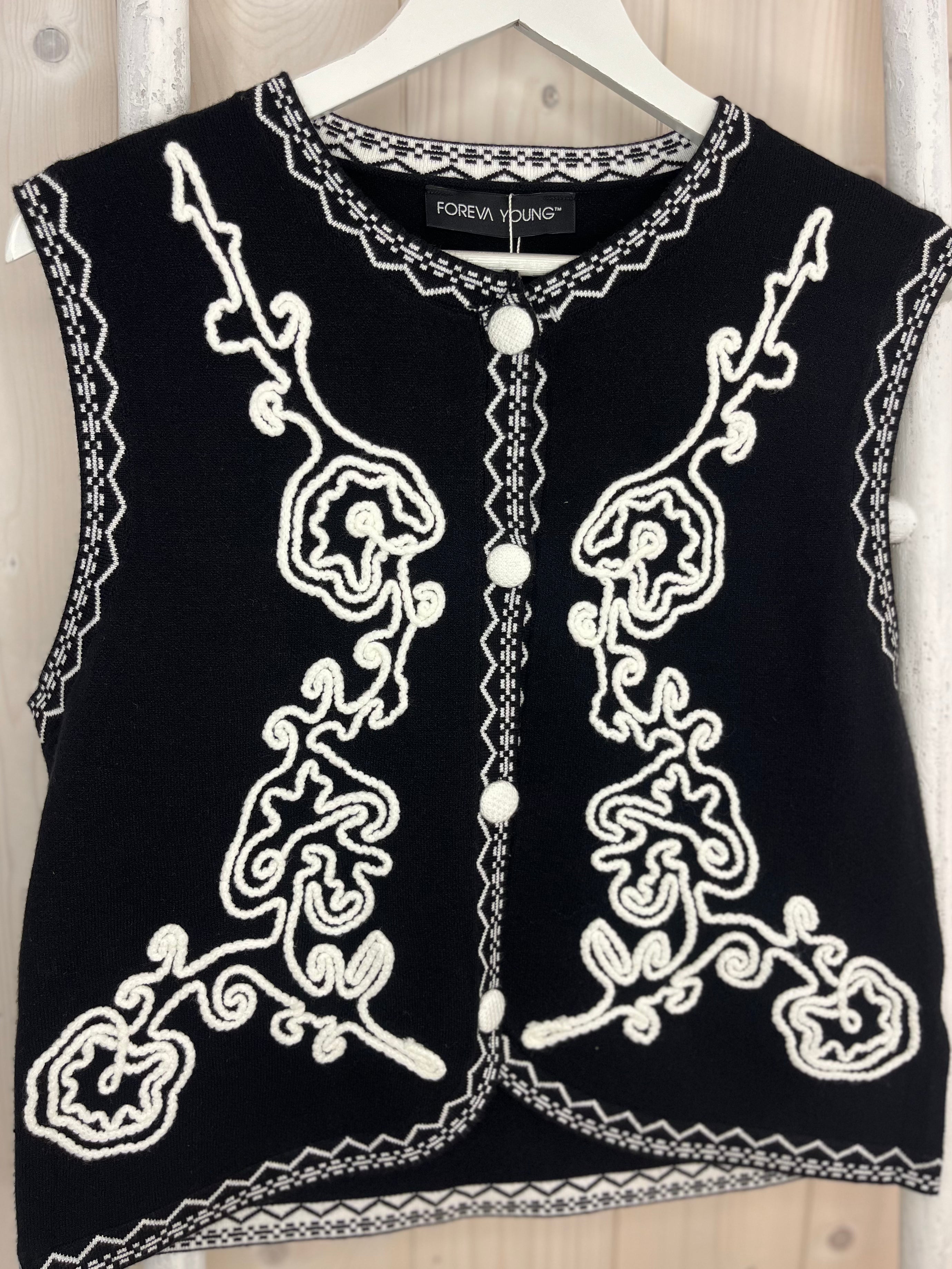 Faiza Embroidered Waistcoat