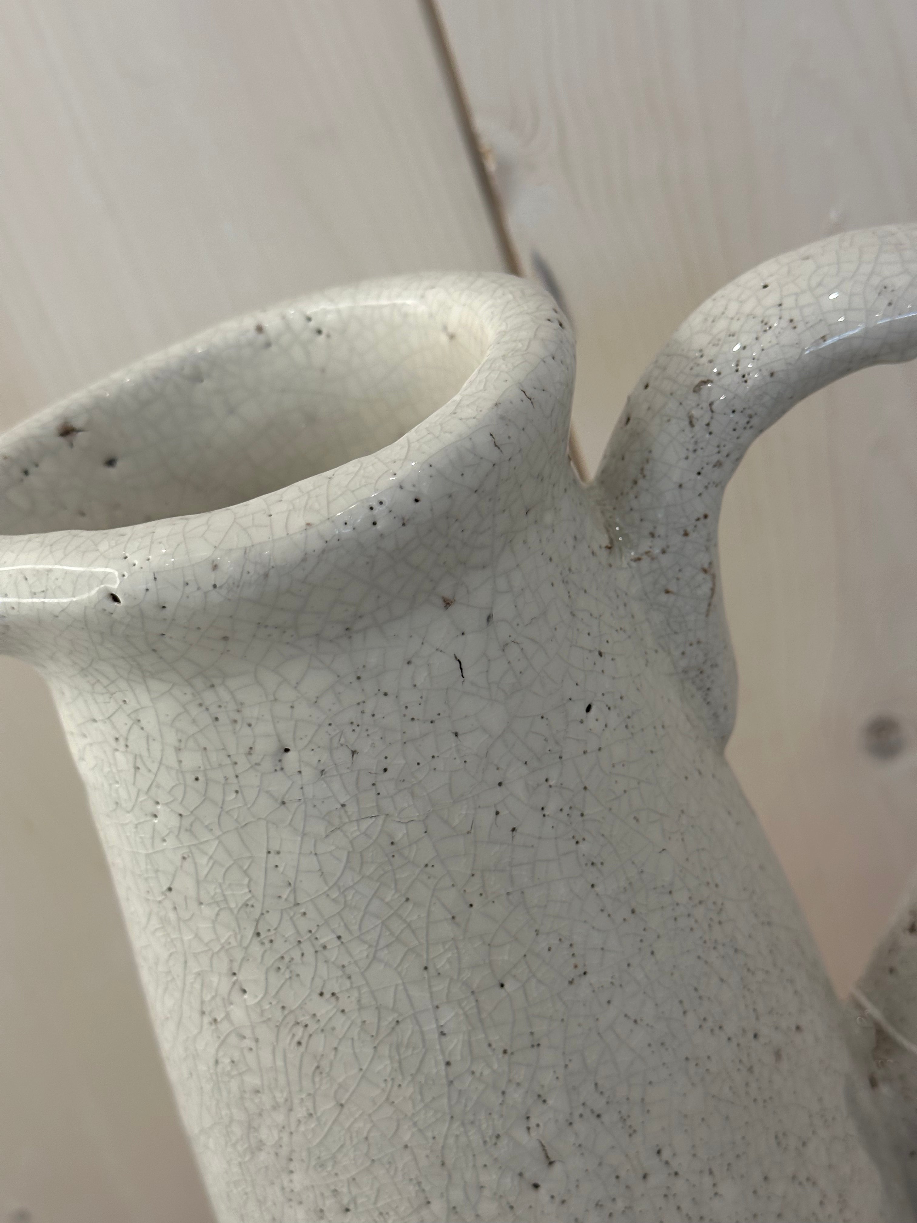 White Terracotta Jug