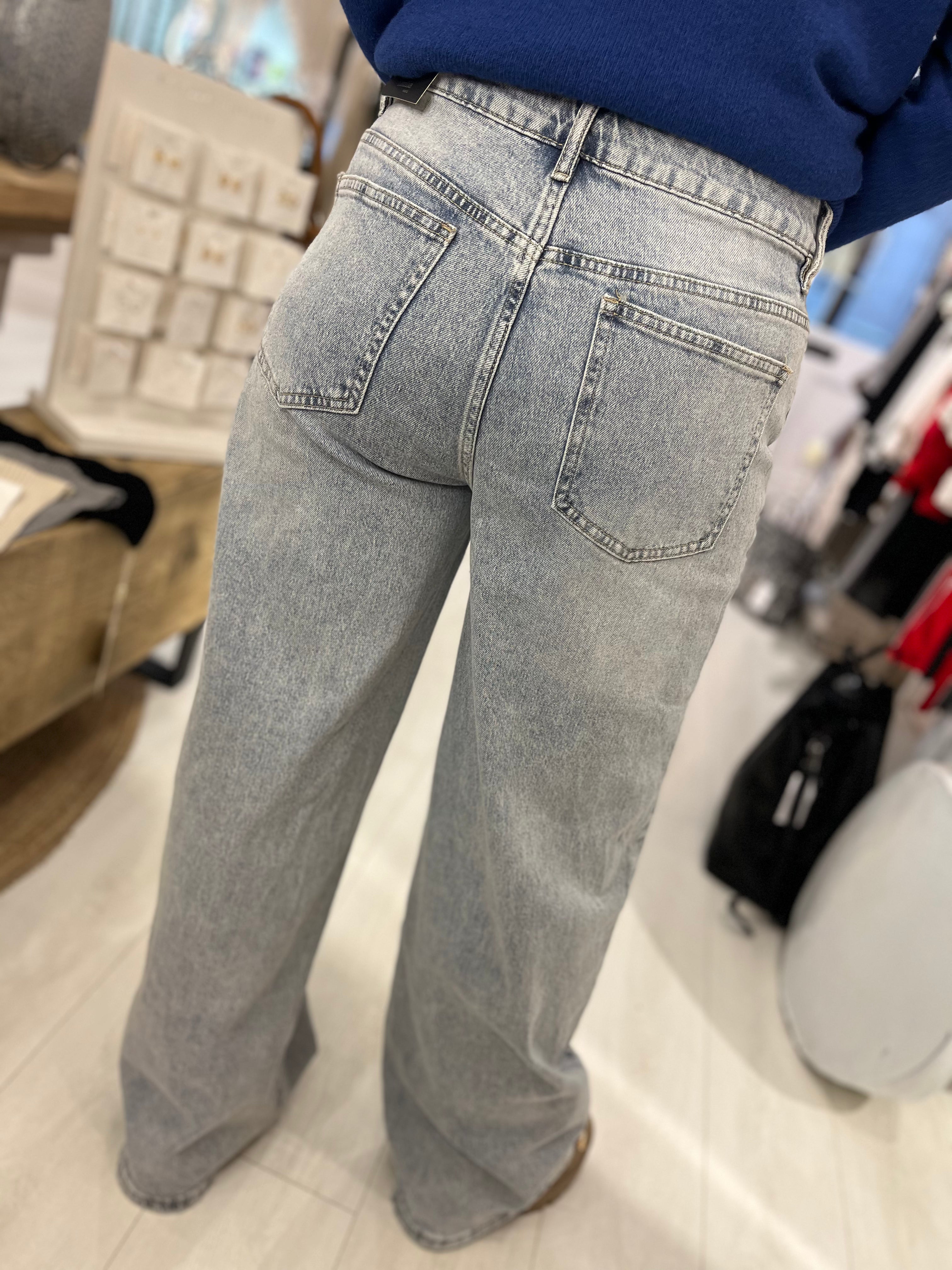 Danica Dad Fit Mid Rise Jeans