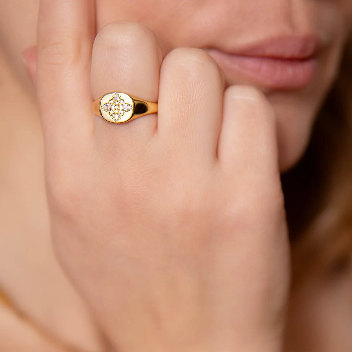 Star Signet Ring