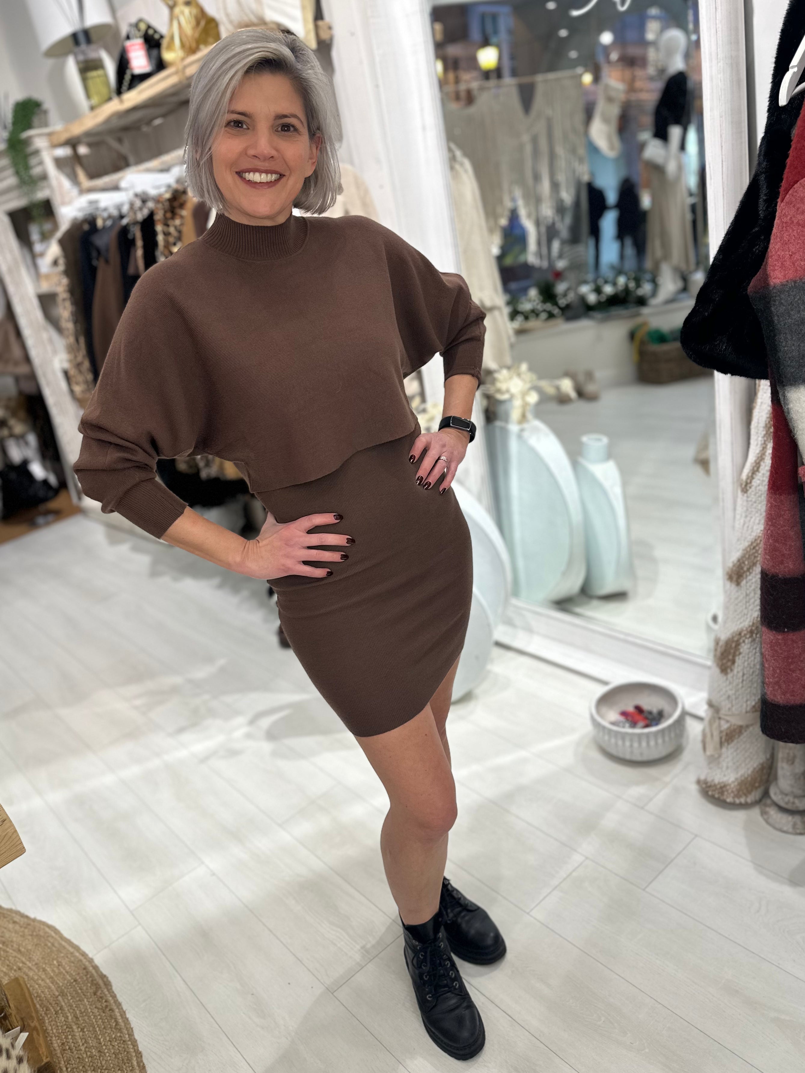 Libby Knit Dress with Jumper