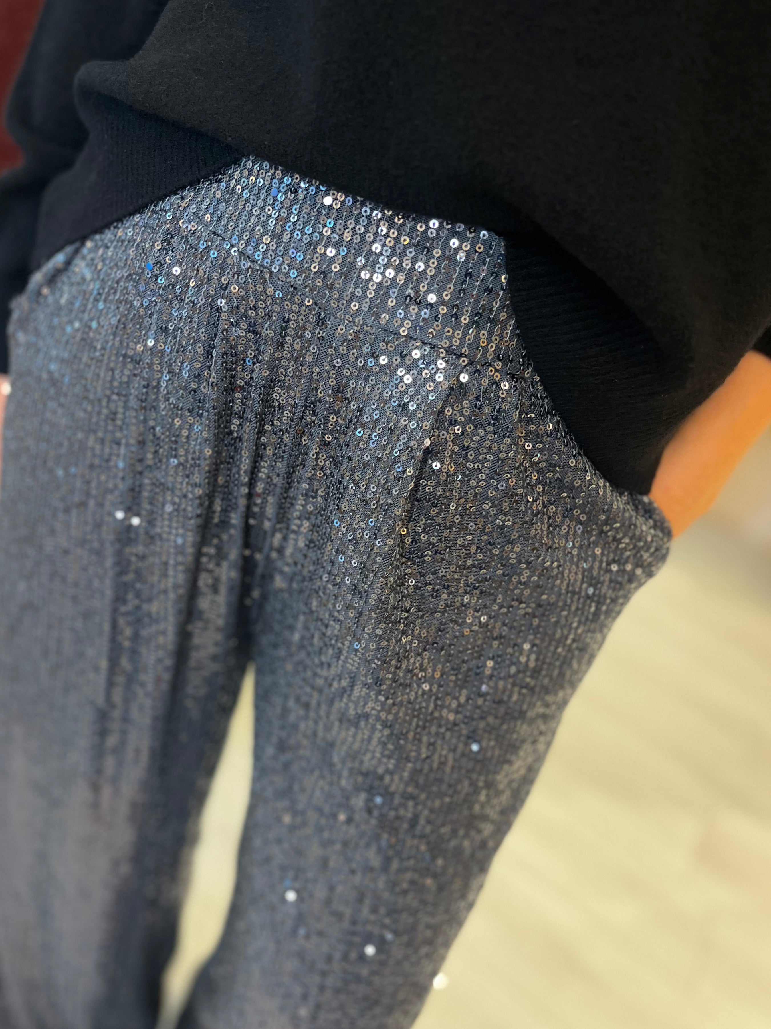 Alexa Sequin Trouser