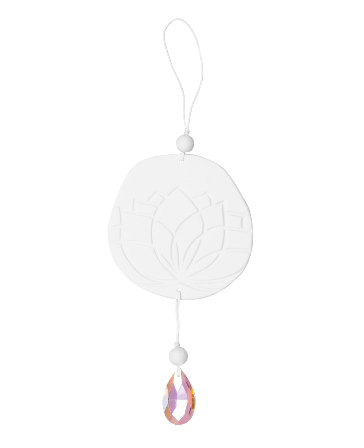 Lotus Crystal Sun Catcher