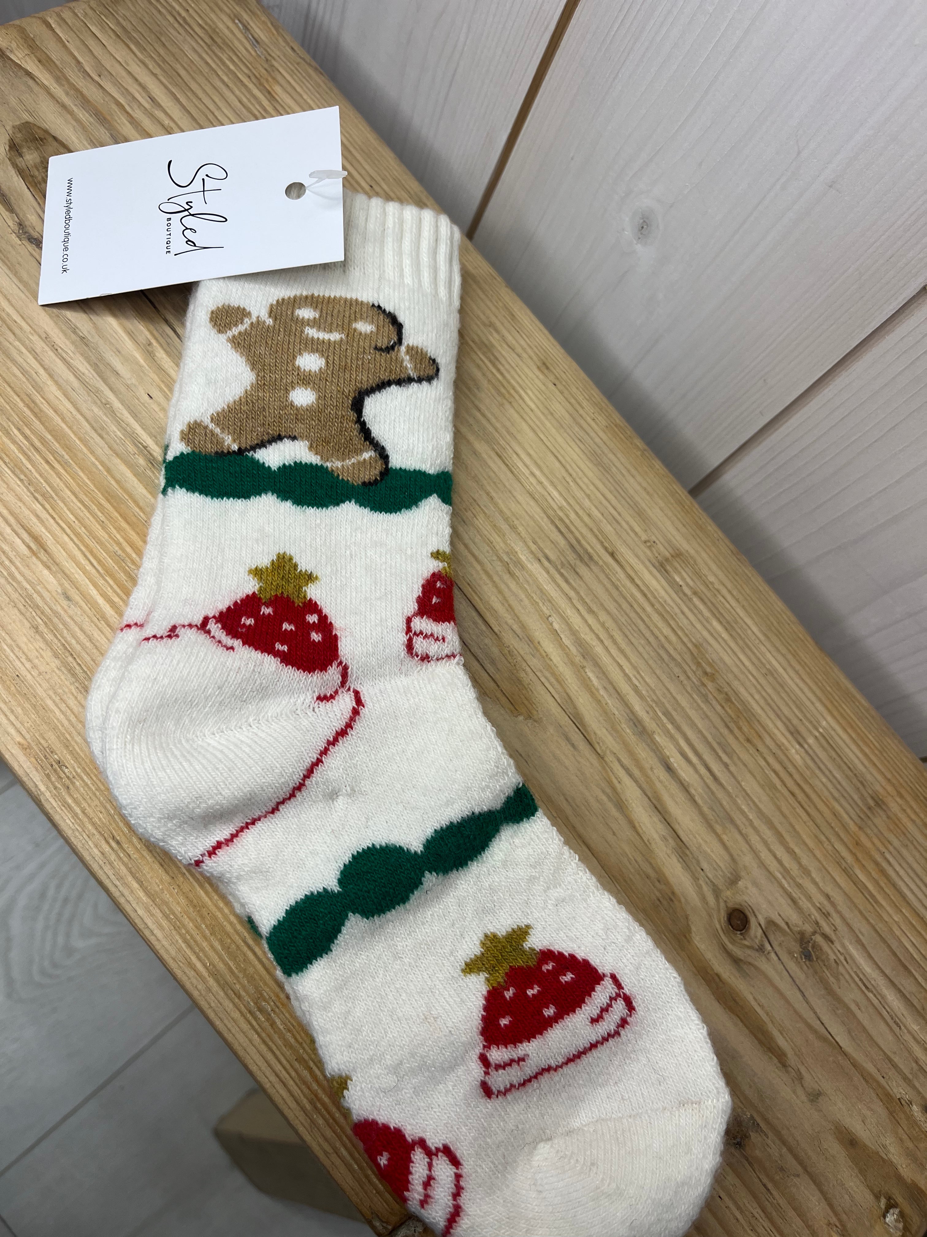 Christmas socks Size 3-6