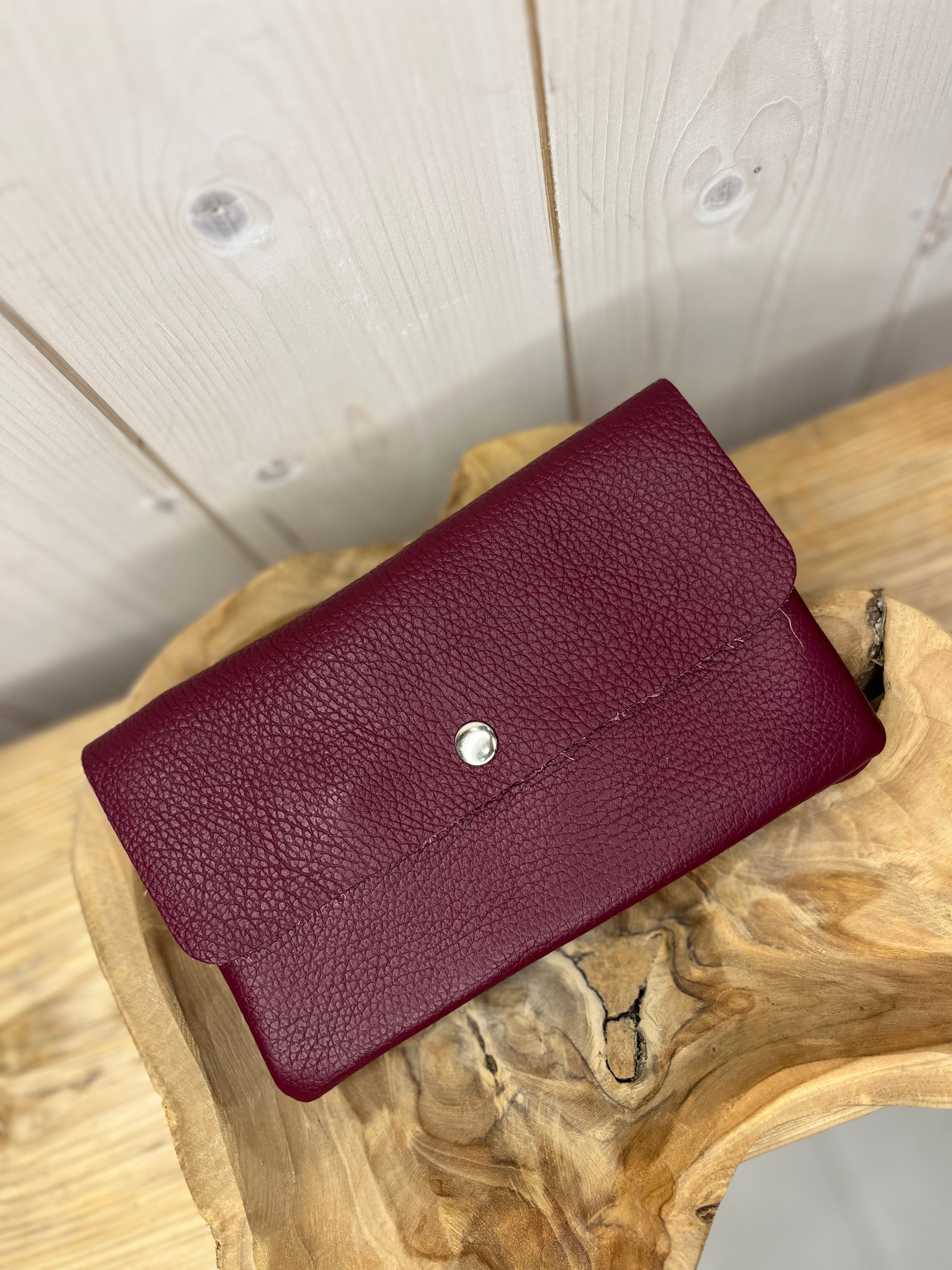 Large Leather Rectangle Purse