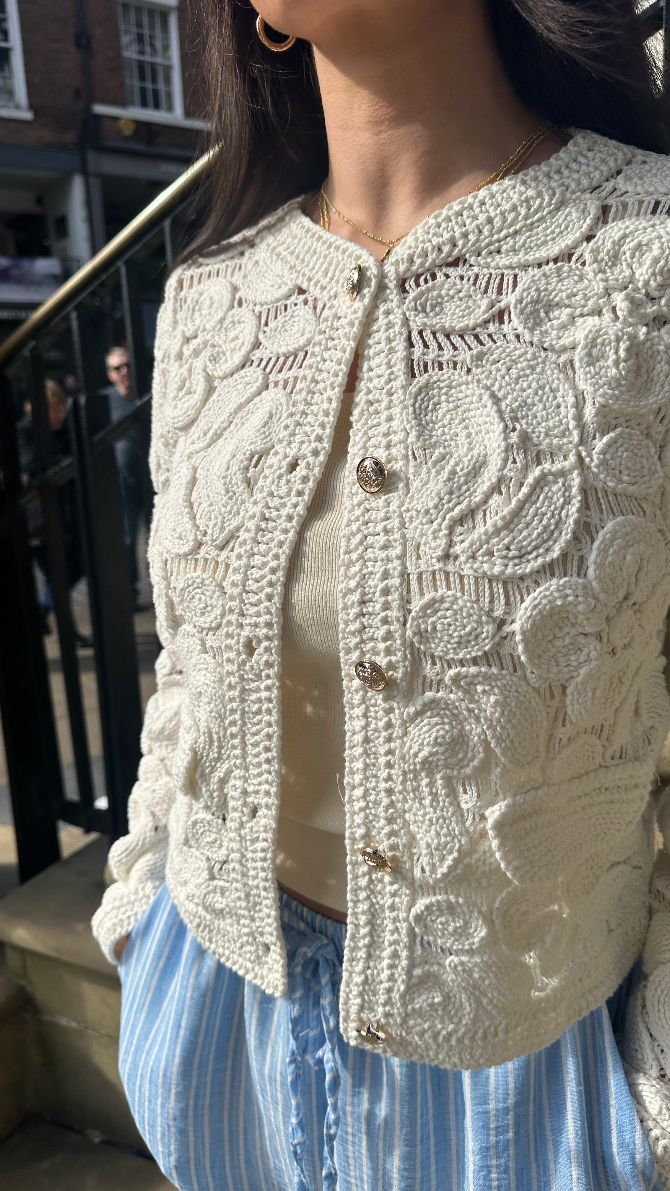 Bohemia Luxe Crochet Cardigan