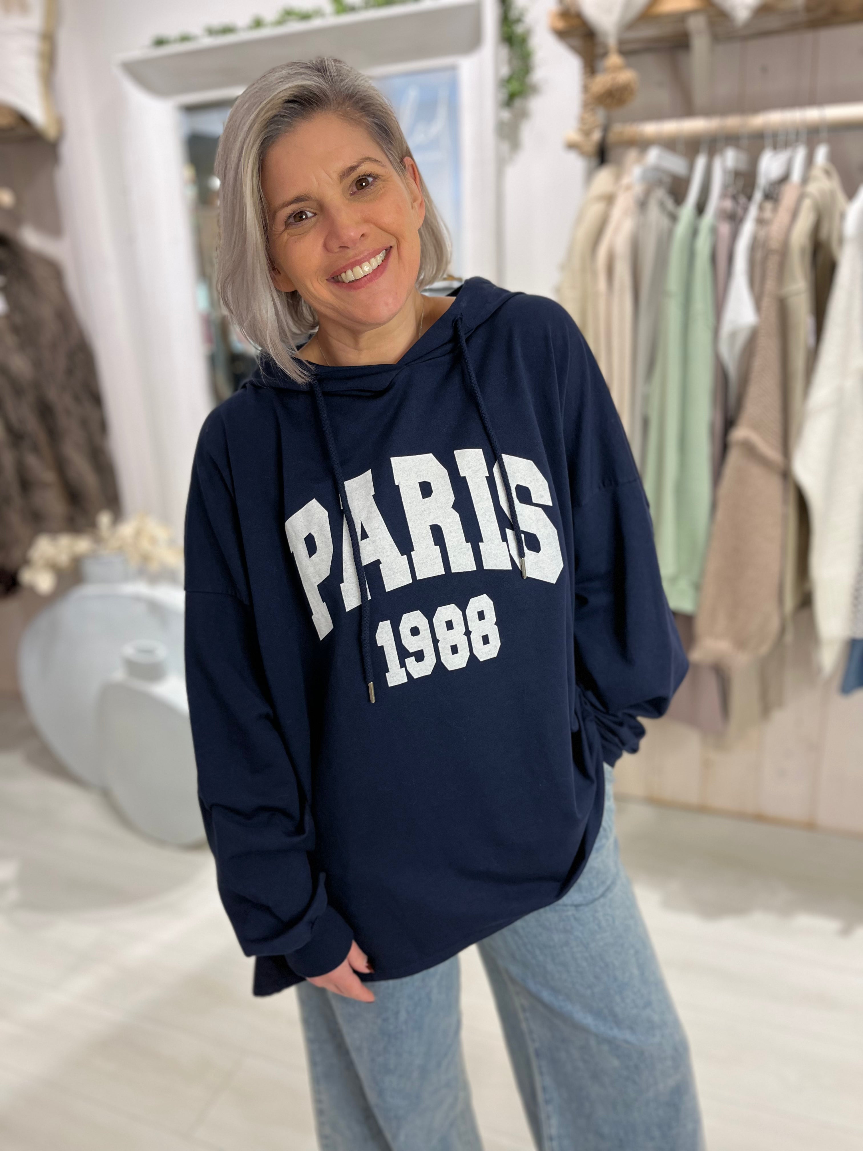 Oversized Paris Hoodie