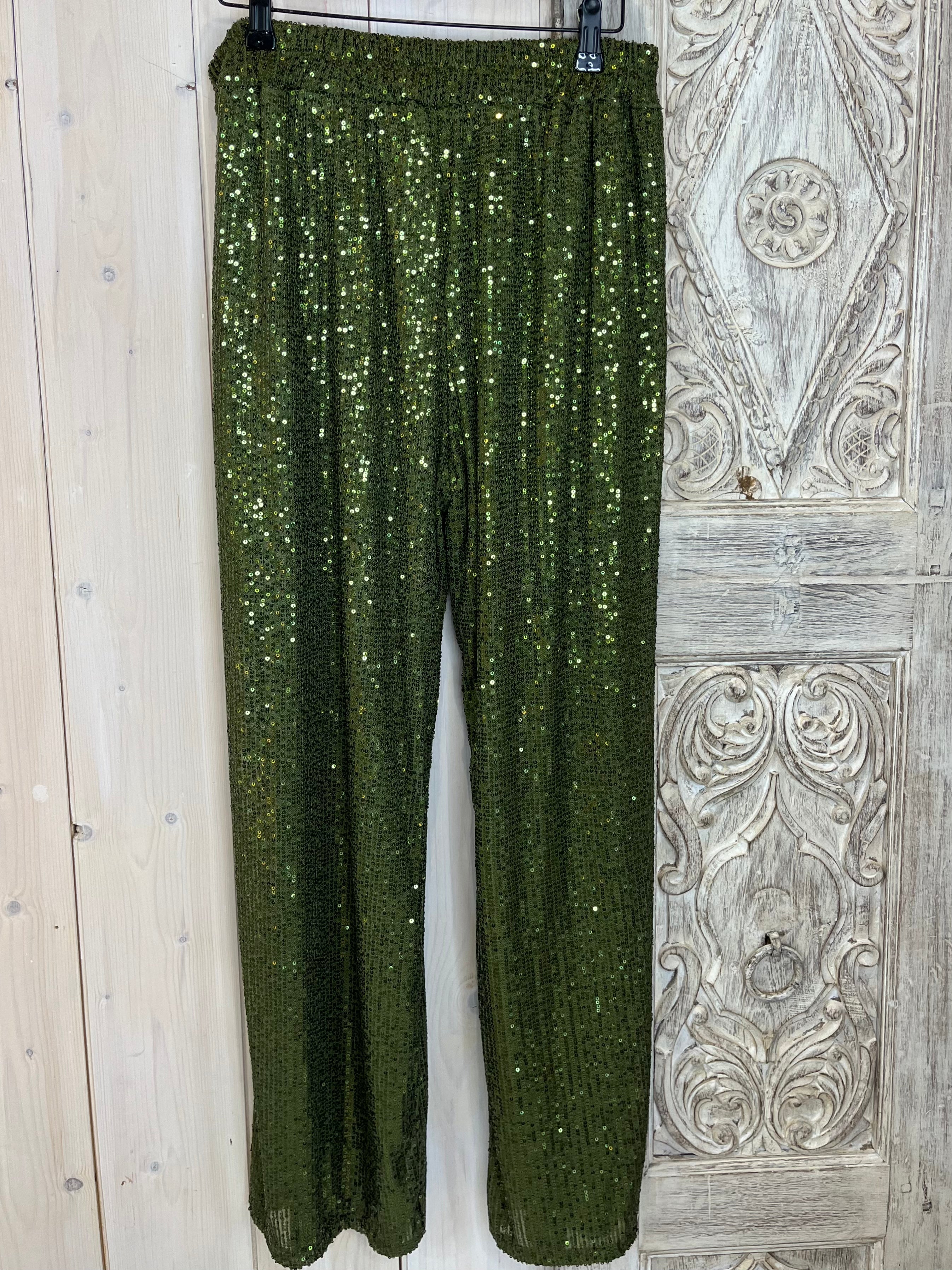 Alexa Sequin Trouser