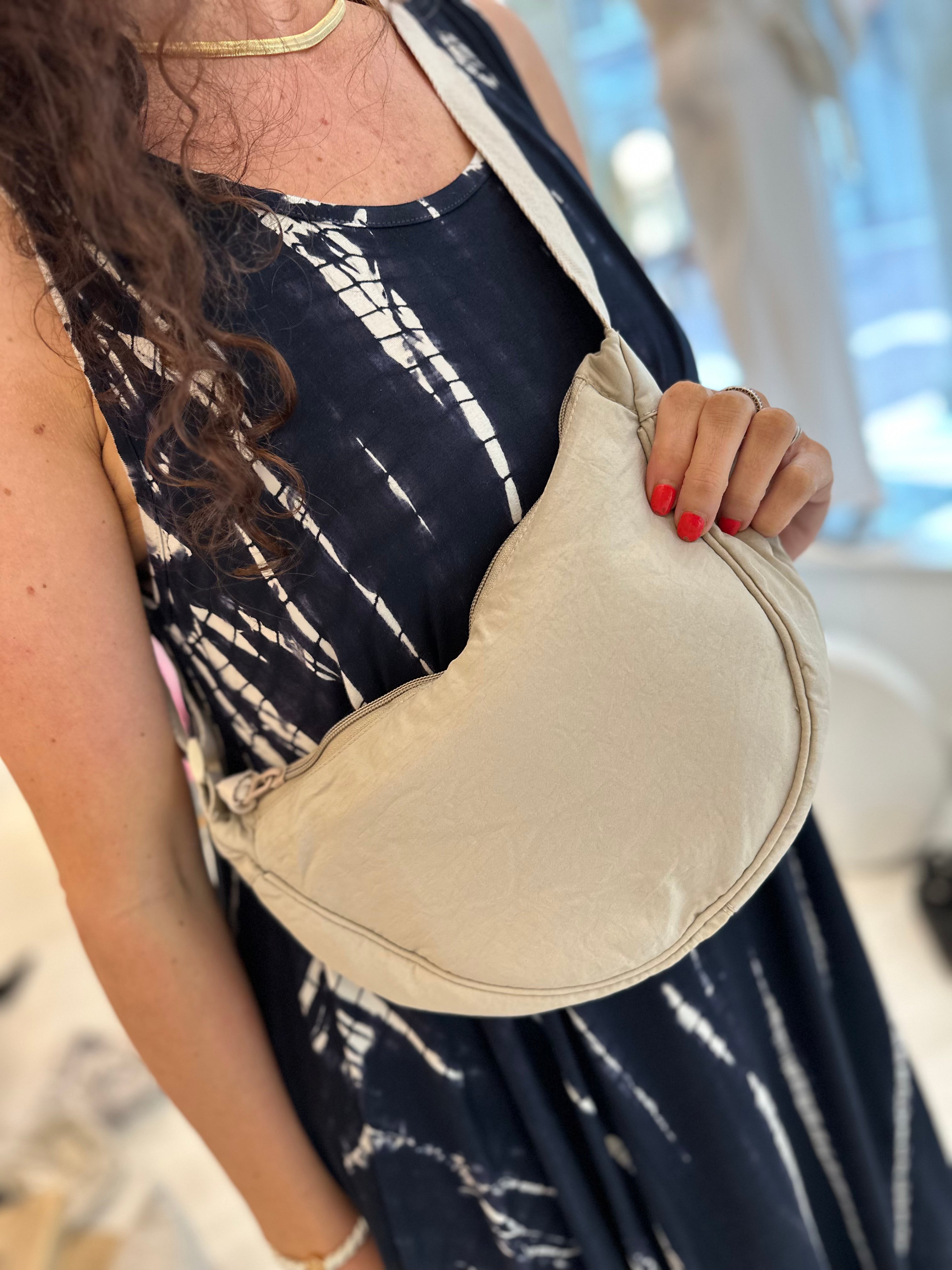 Half Moon Crossbody Bag