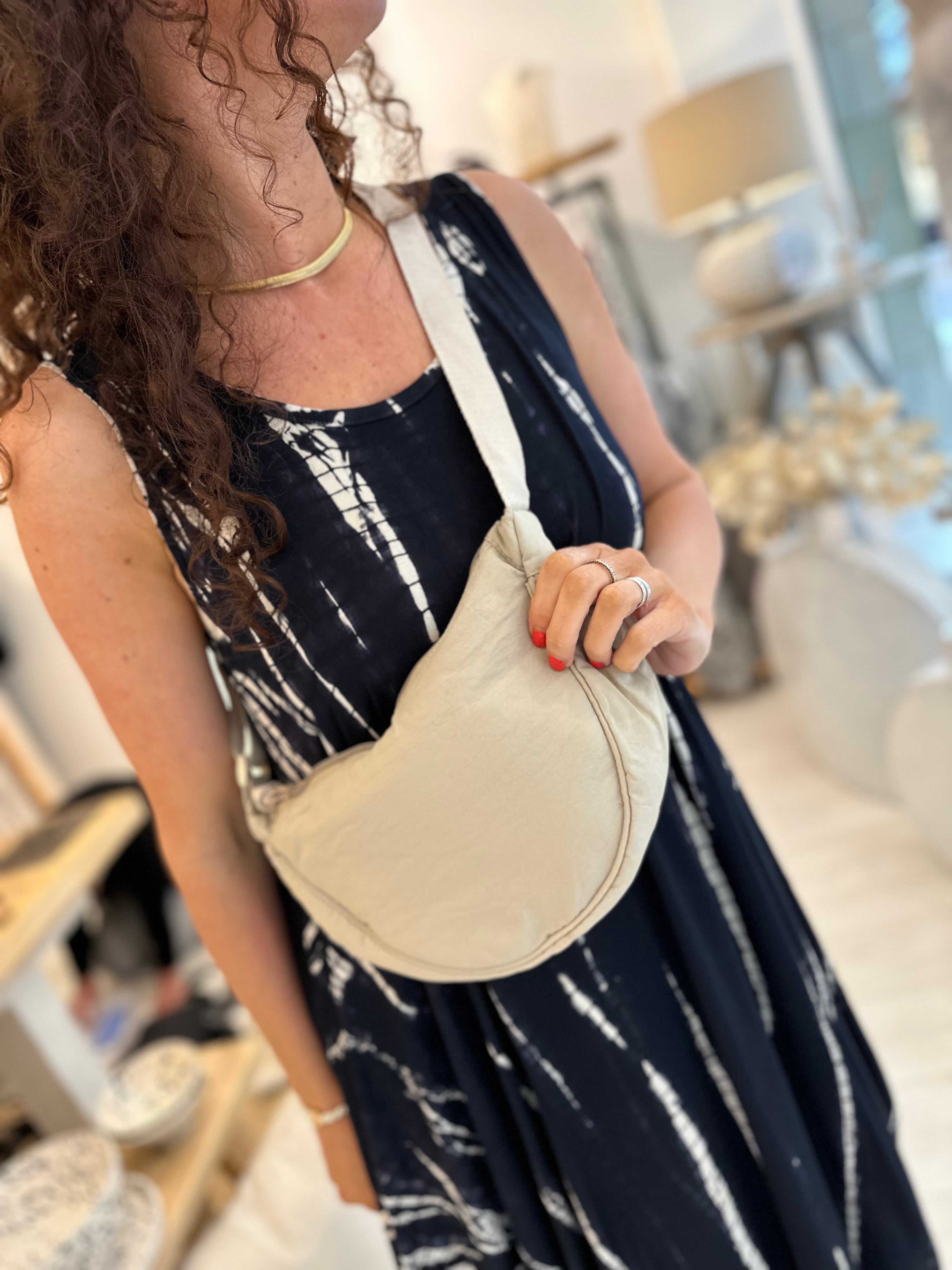 Half Moon Crossbody Bag