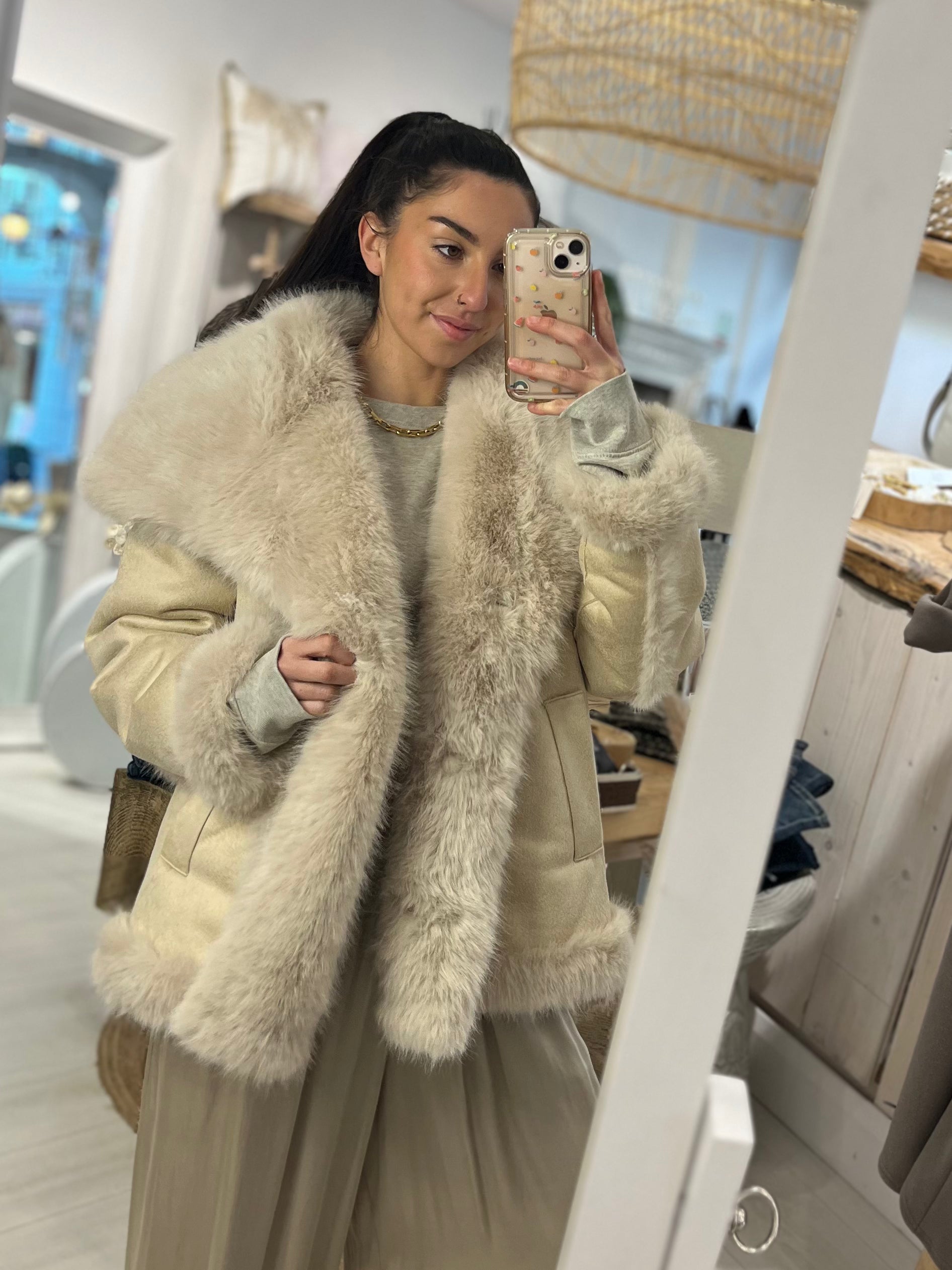 Isla Faux Fur Jacket