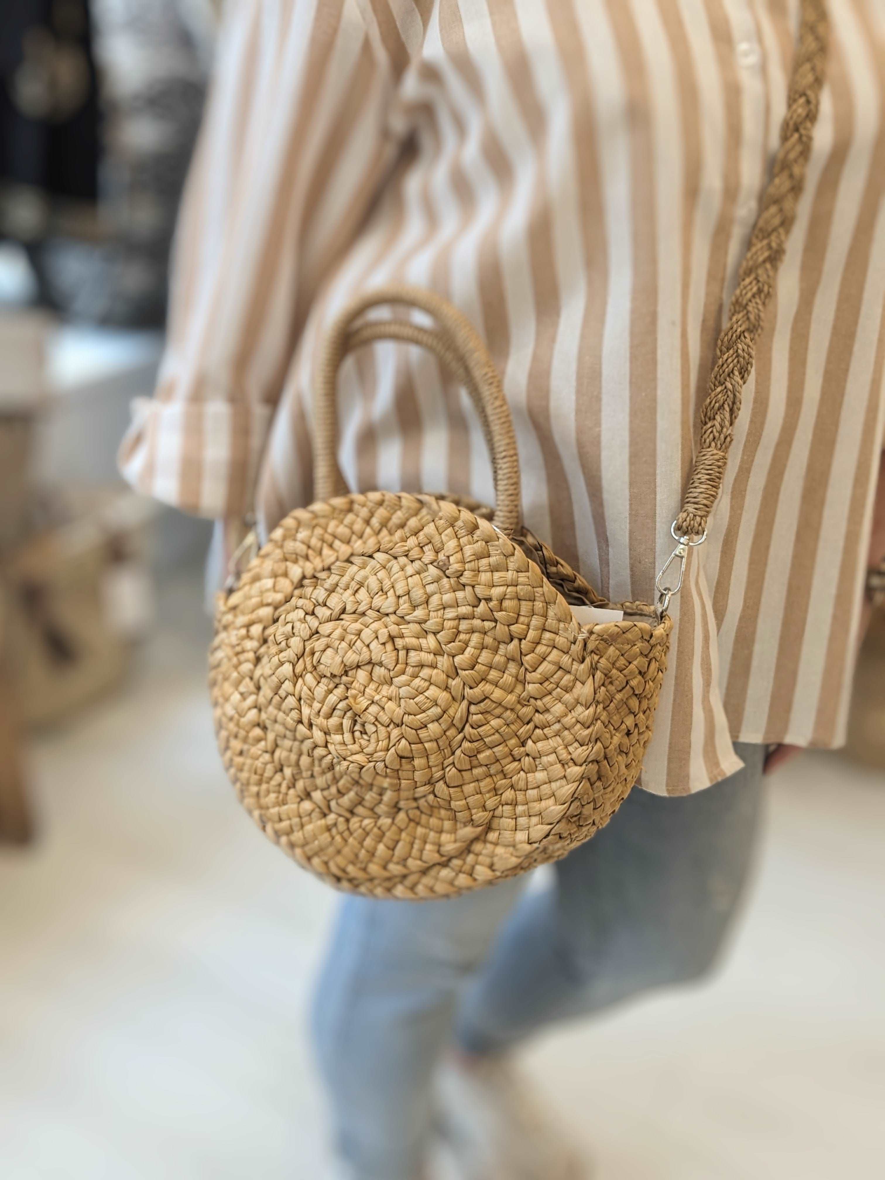 Circular Straw Bag