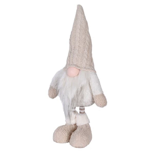 Gemmy Stripe Leg Gnome - Small