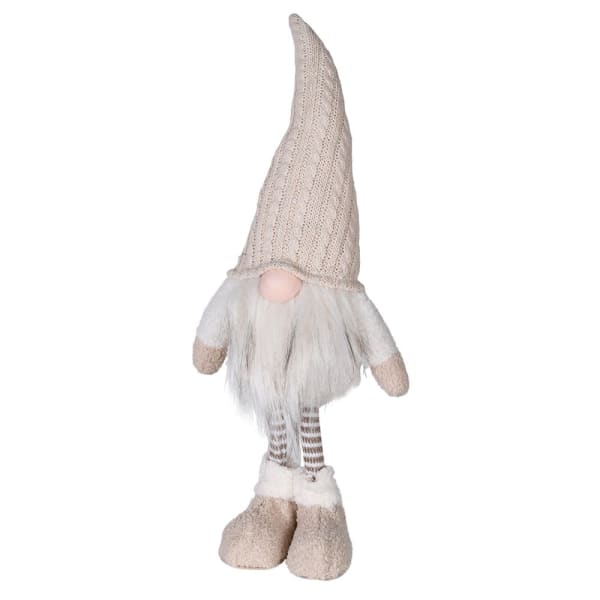 Gemmy Stripe Leg Gnome - Large