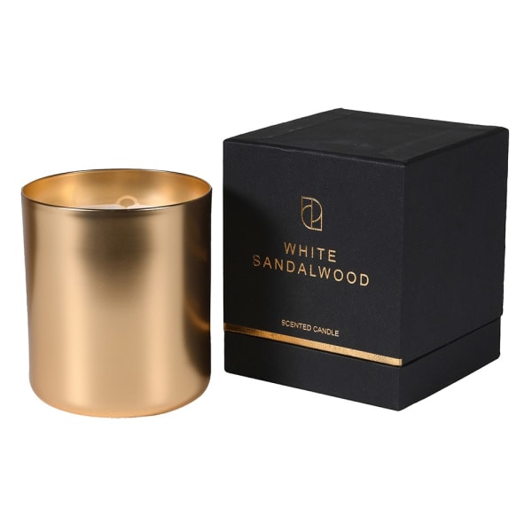 White Sandalwood Gold Candle