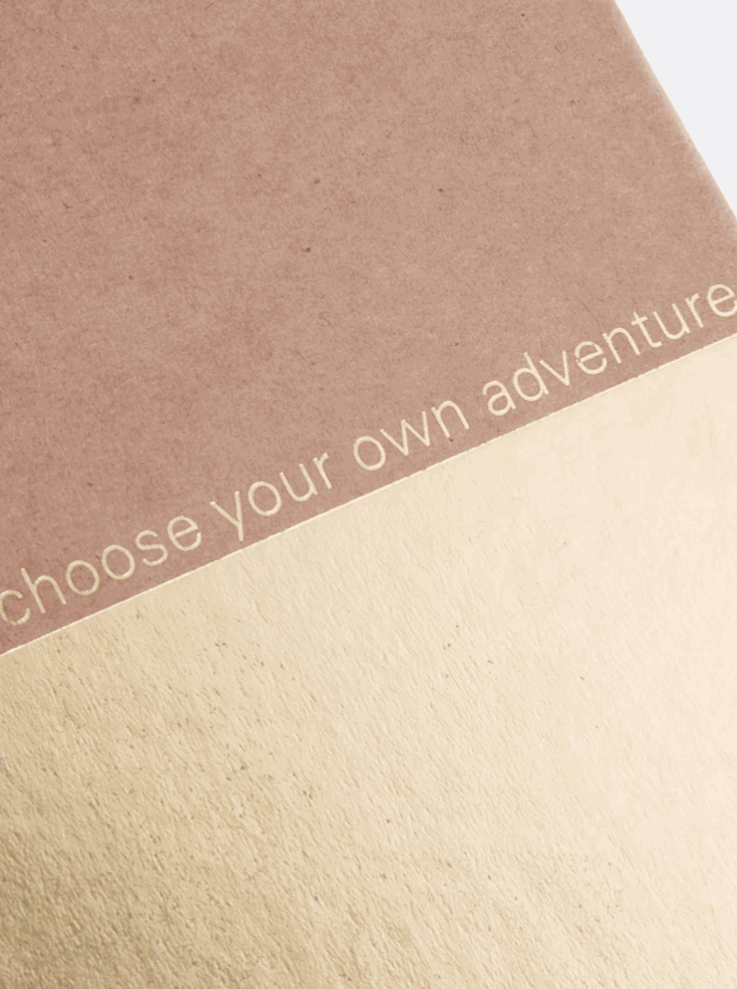 'Choose your own adventure' Notebook