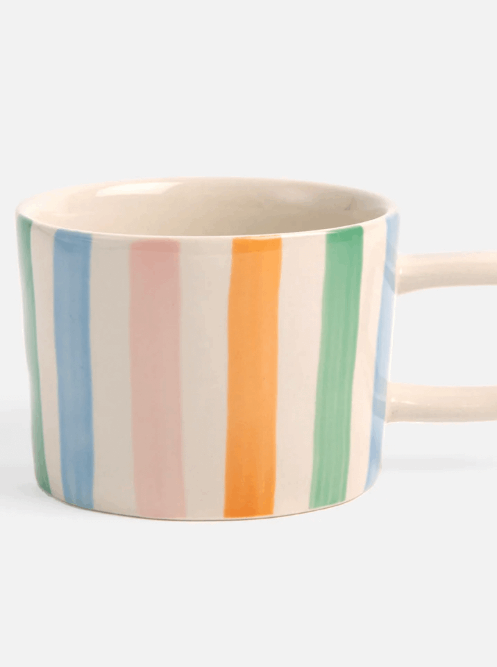 Multi Stripe Mug