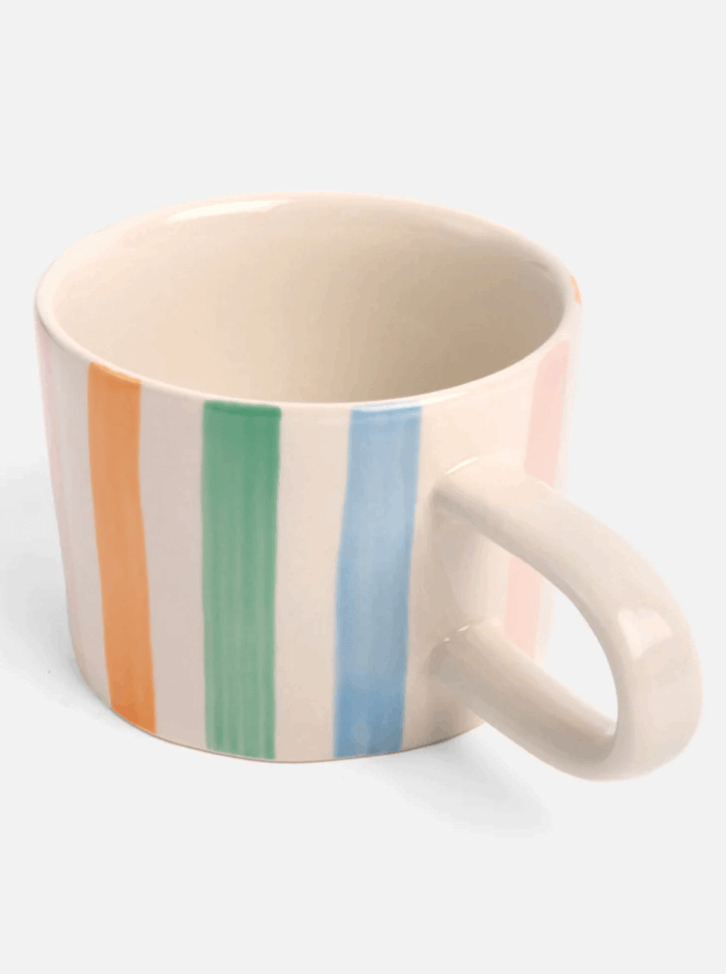 Multi Stripe Mug